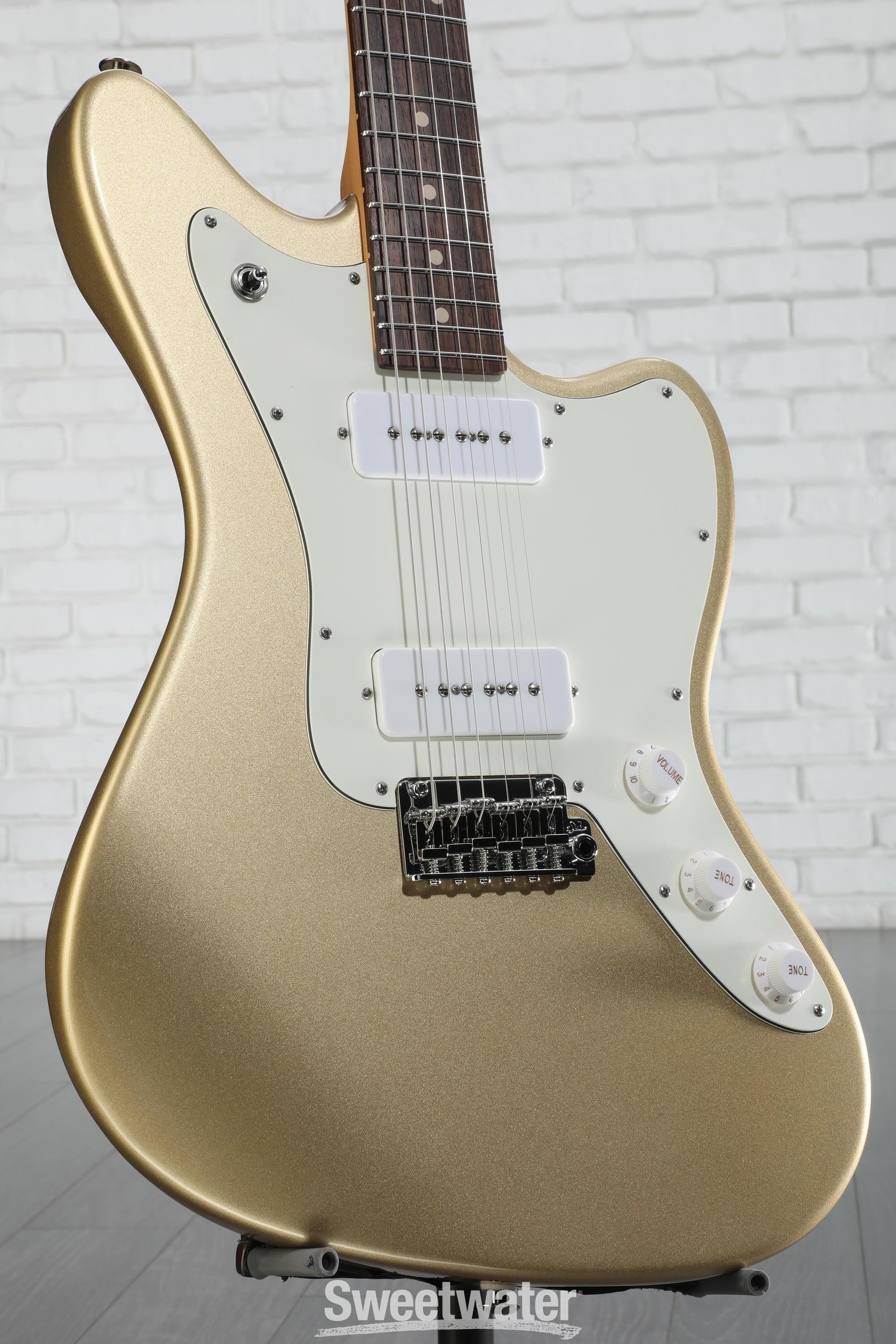 Suhr Classic JM Tremolo S90 Electric Guitar - Gold | Sweetwater