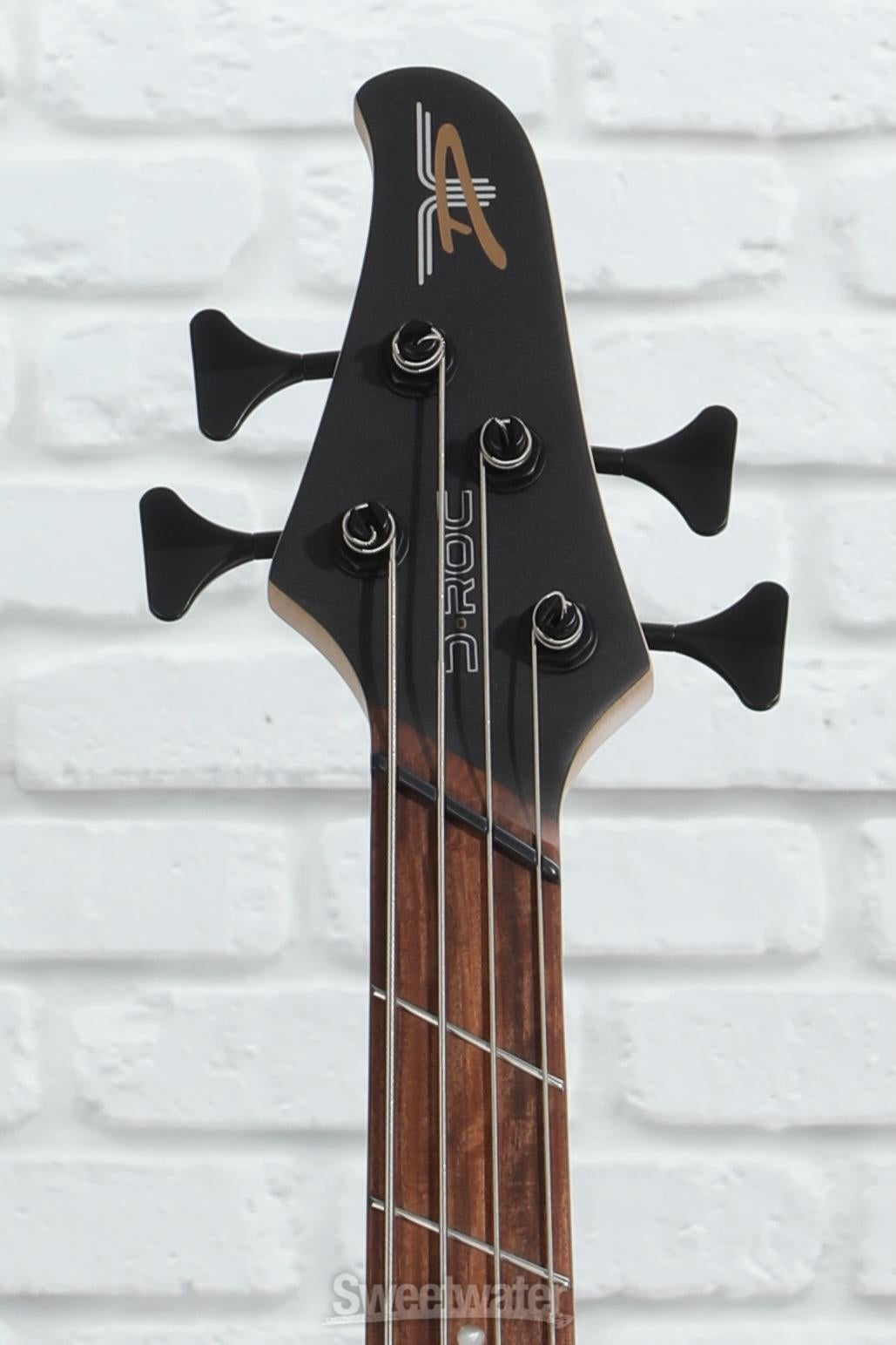 Dingwall Guitars D-Roc Standard Electric Bass Guitar - Matte Ducati Whit
