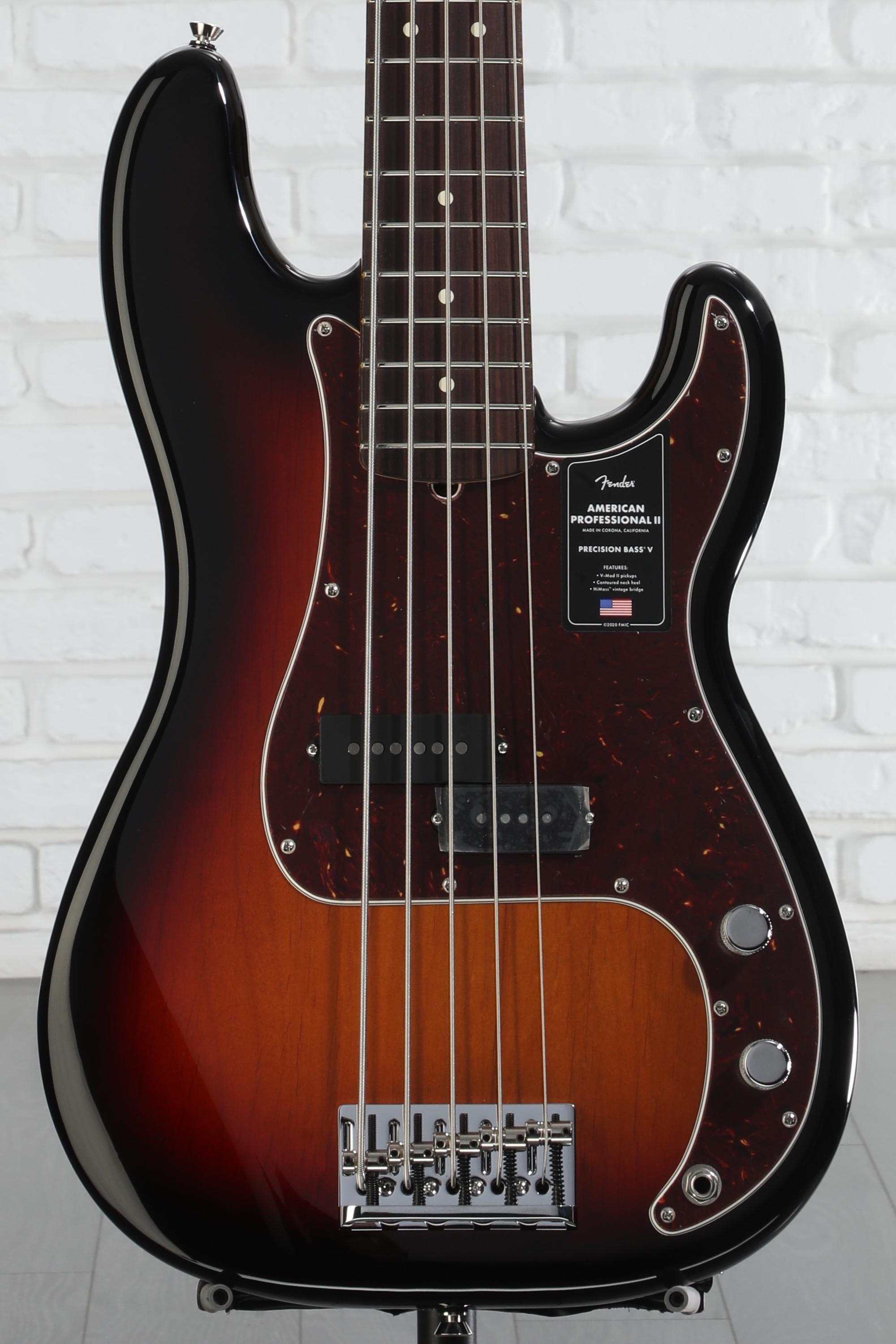 Fender American Professional II Precision Bass V - 3-color