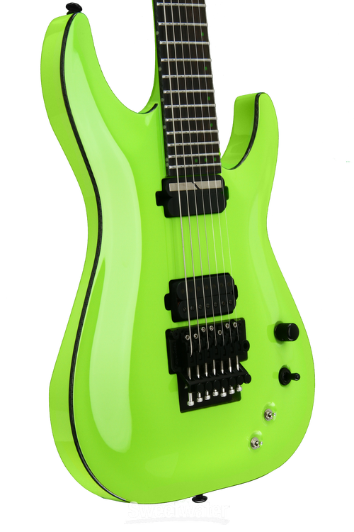 Schecter Keith Merrow KM-7 FR S - Floyd Rose, Lambo Green | Sweetwater
