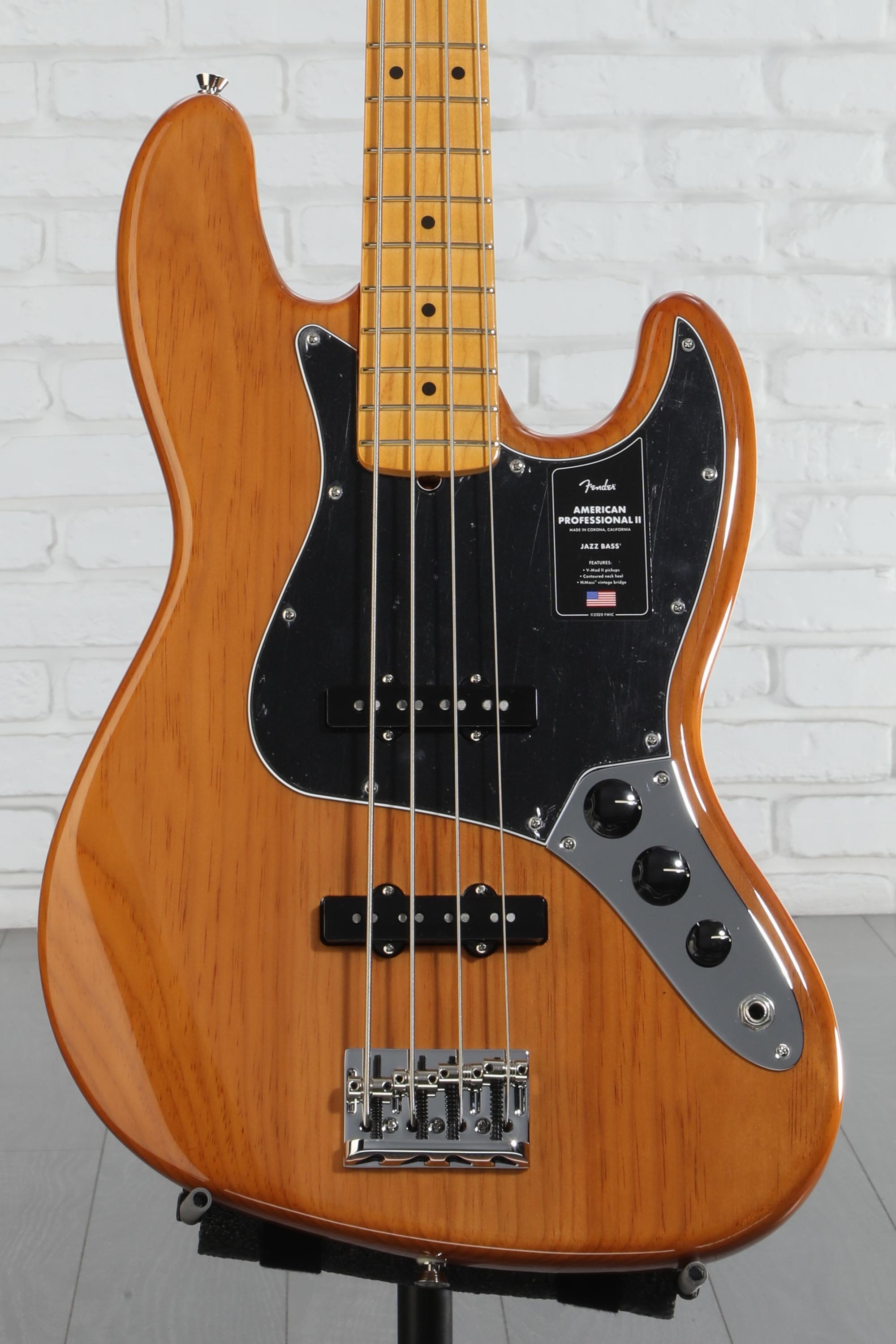 ベース Fender American Professiona Jazz Bass Fender American Professional II Jazz Bass - Olympic White with