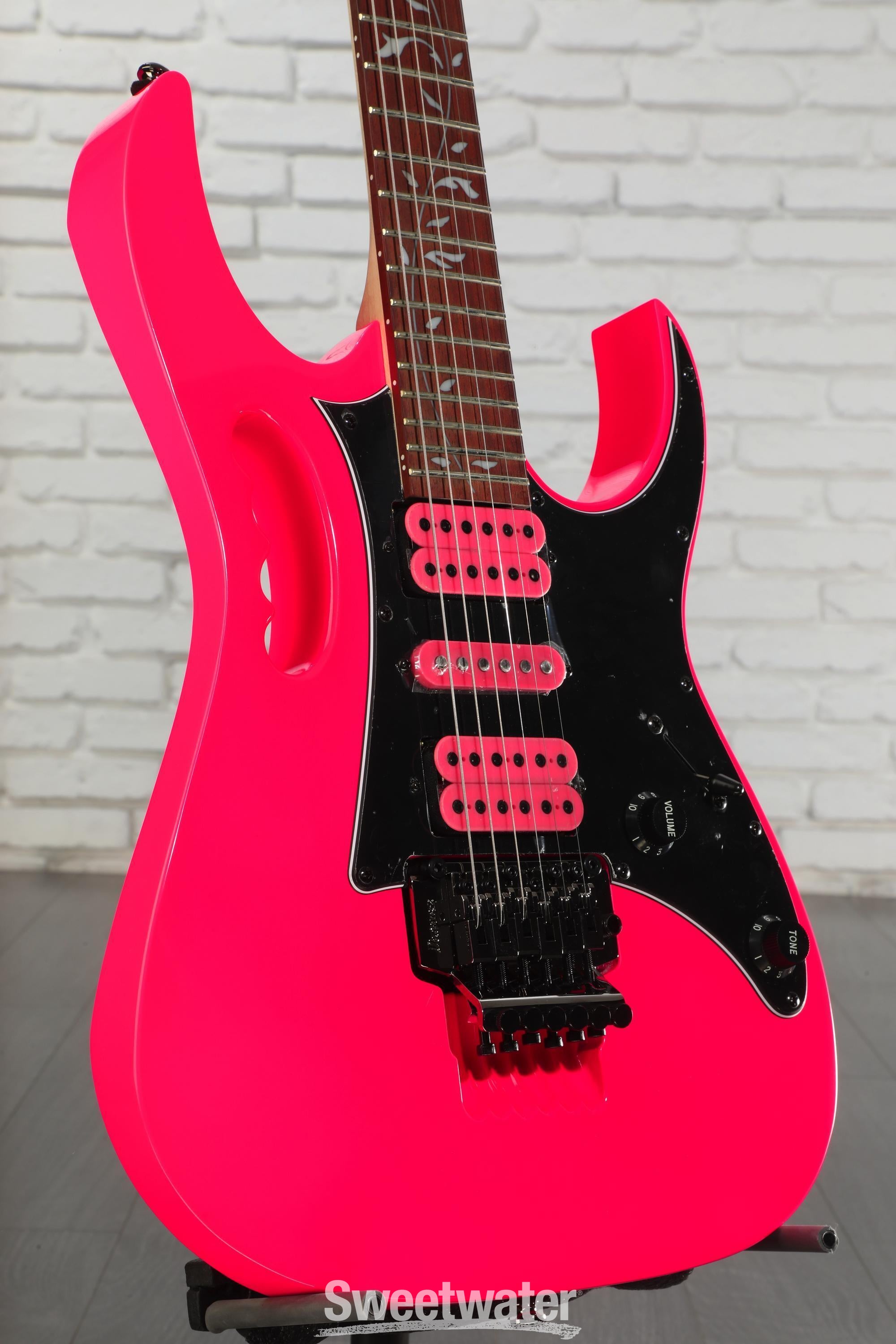 Ibanez Steve Vai Signature JEMJRSP - Pink | Sweetwater