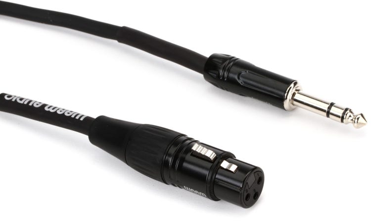 Pro-Audio XLR 3 Pin Female to RCA Male Cable - 25 FT