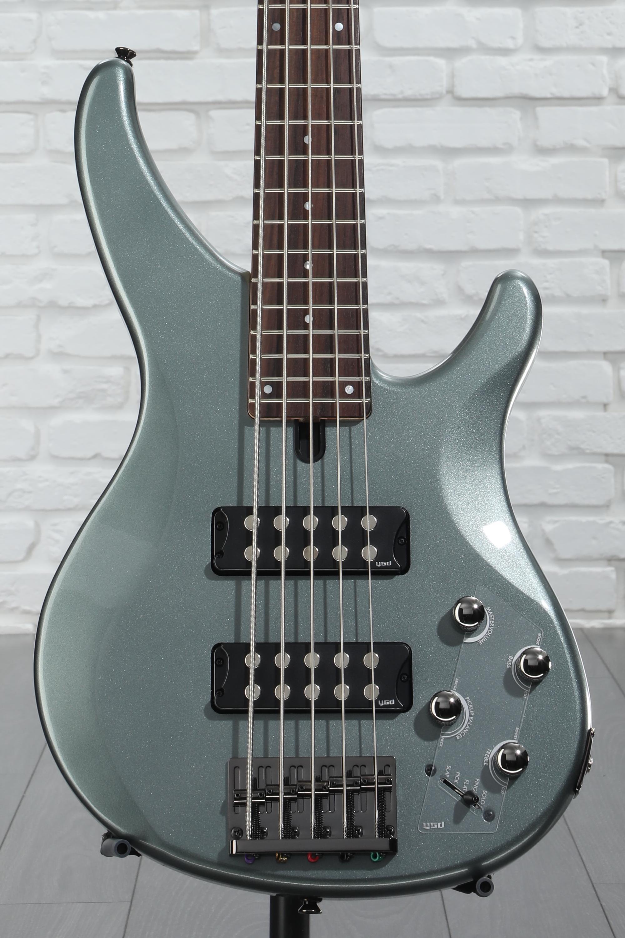 Yamaha TRBX305 5-string Bass Guitar - Mist Green | Sweetwater
