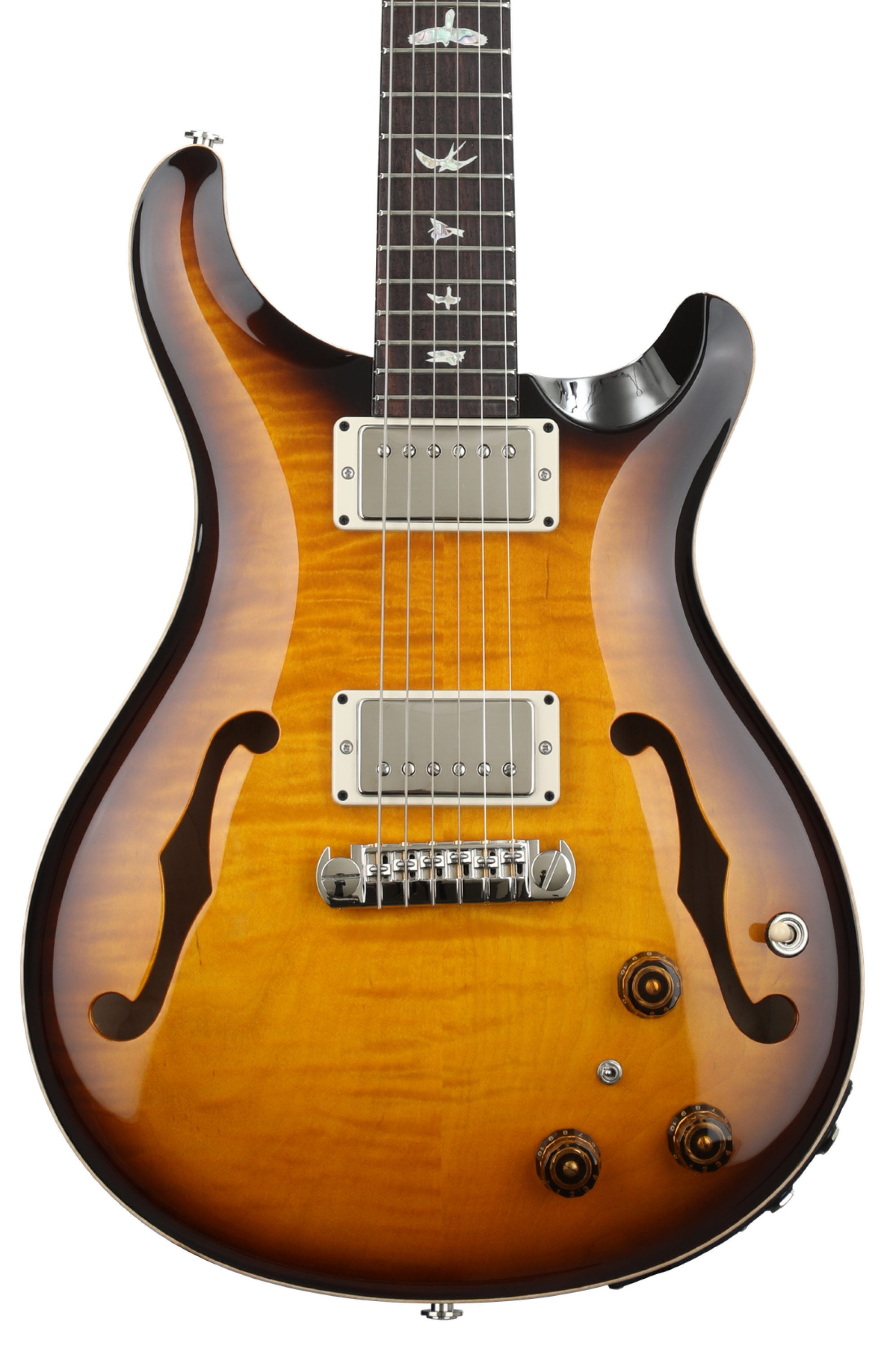 PRS Hollowbody II Piezo Electric Guitar - McCarty Tobacco Sunburst