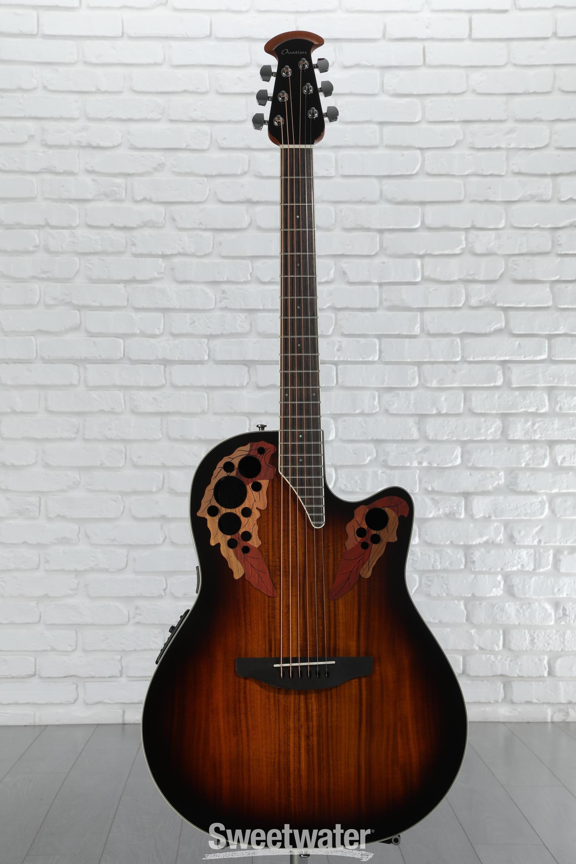 Ovation Celebrity Elite CE48P-KOAB Super Shallow Acoustic