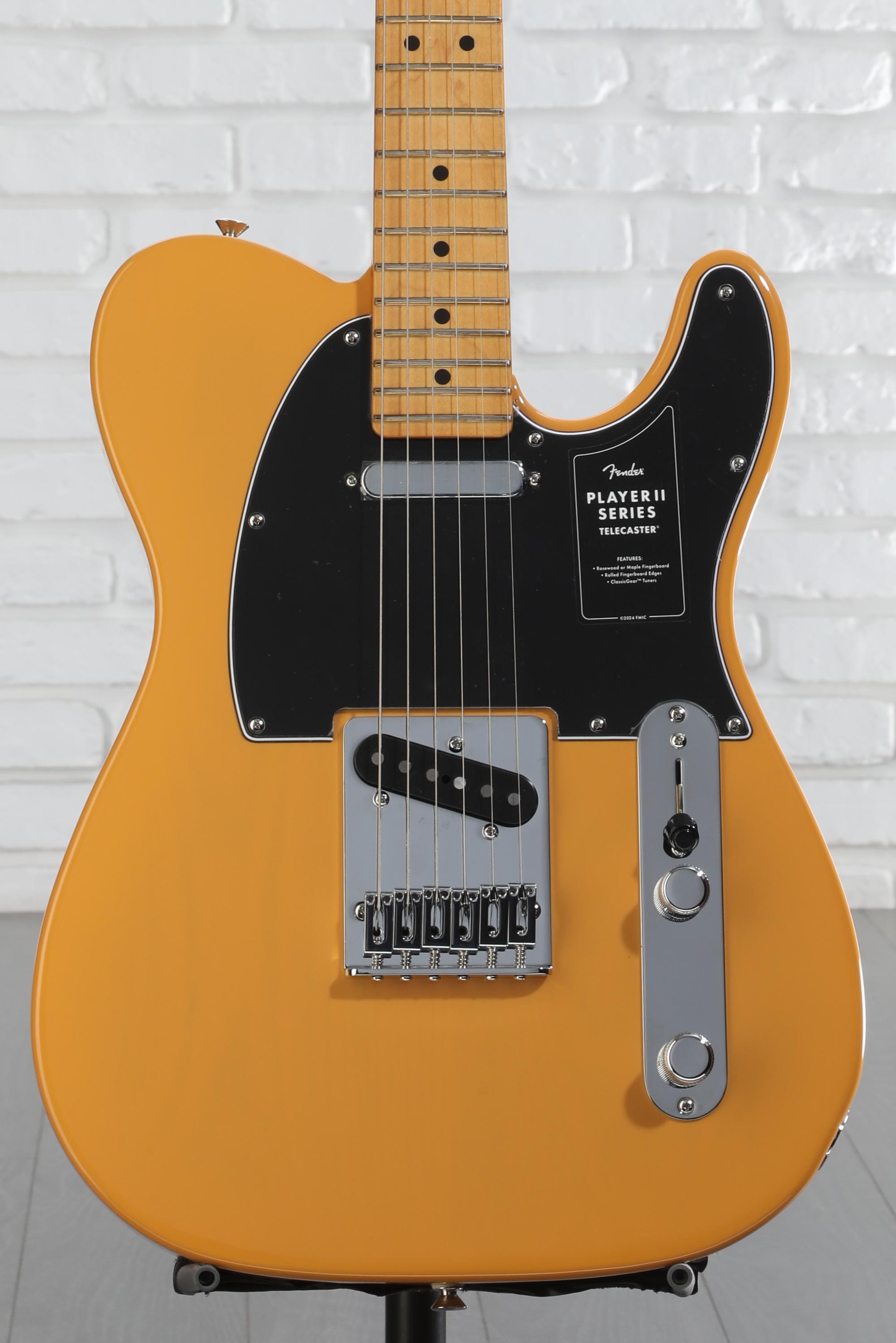 ギター Fender Player II Telecaster Butterscotch Fender Player II Telecaster Butterscotch Blonde Chambered