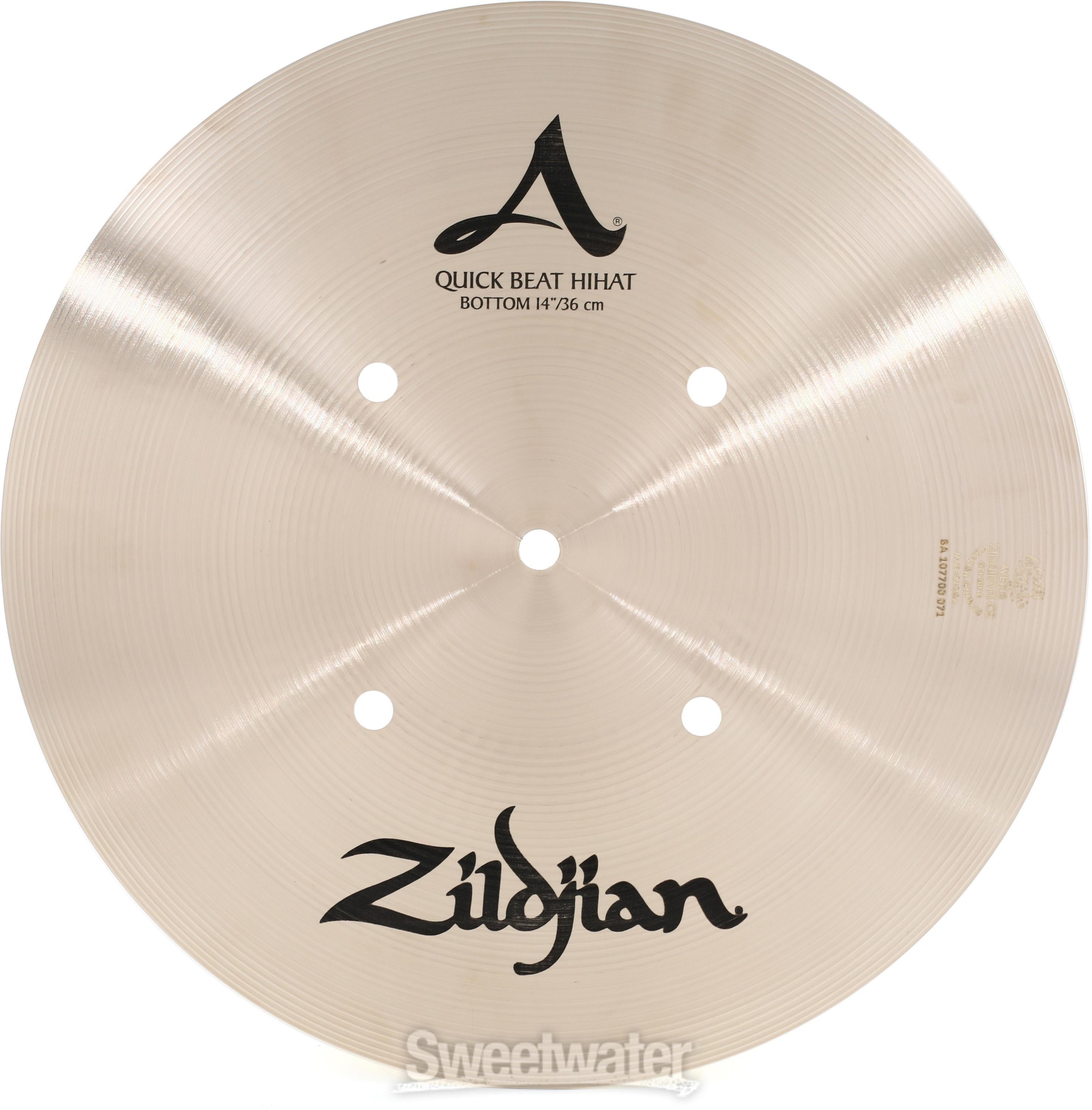 Zildjian Quick Beat 14-inch Hi-hat Cymbals | Sweetwater