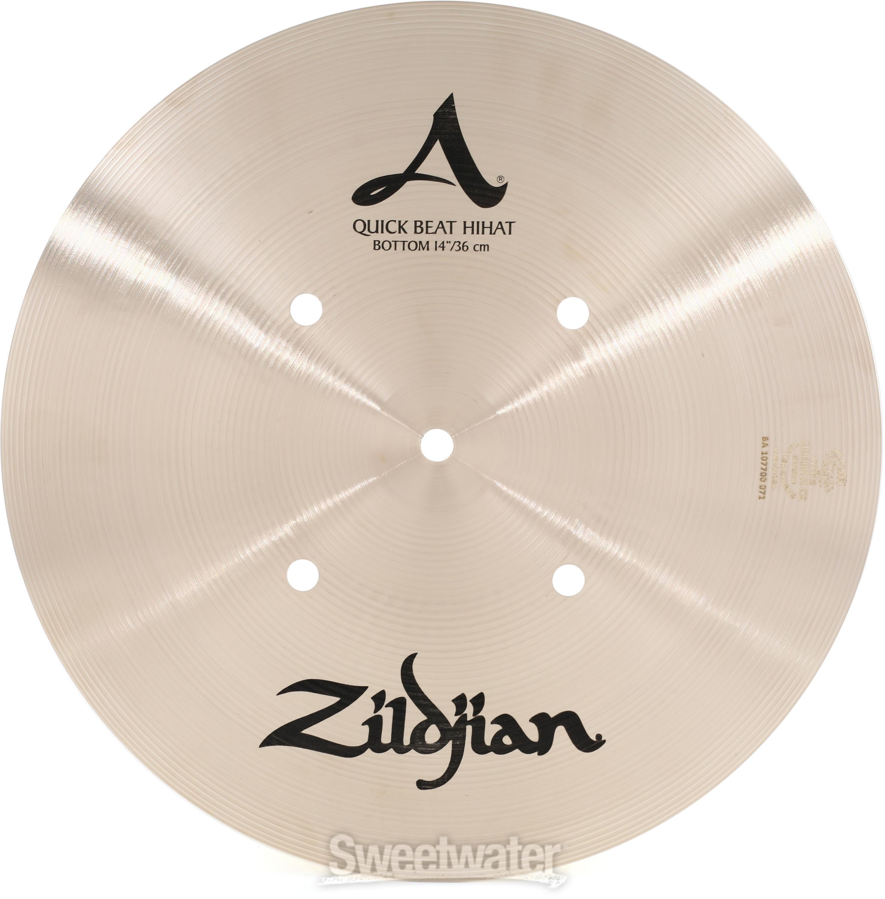 Zildjian quick beat hi hat deals 14