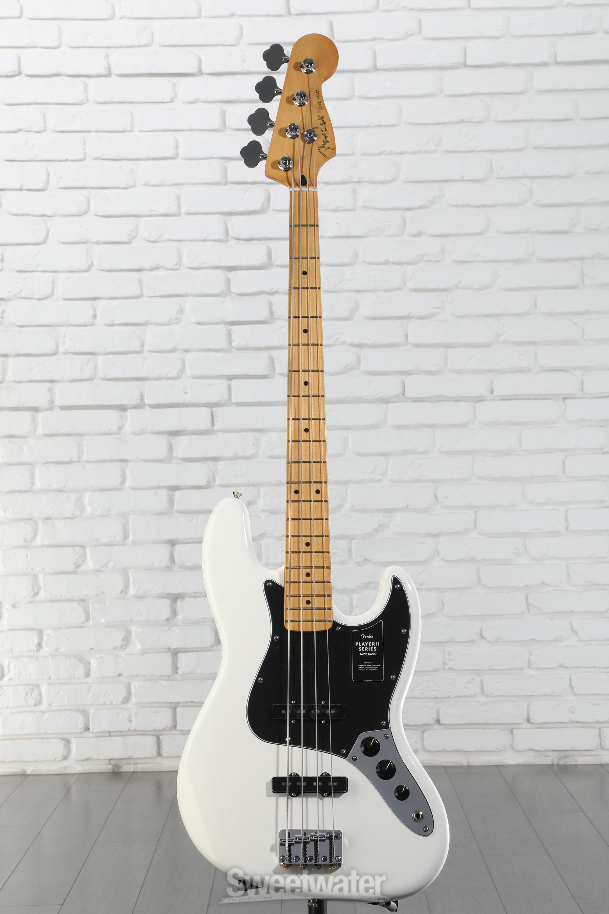 フェンダー　Player II Jazz Bass Fender Player II Jazz Bass - Black with Maple Fingerboard