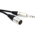 Photo of Hosa HSX-001.5 Pro Balanced Interconnect - REAN 1/4-inch TRS Male to XLR3 Male - 1.5 foot