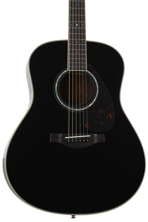 Yamaha LL6 ARE Original Jumbo Acoustic Guitar - Black