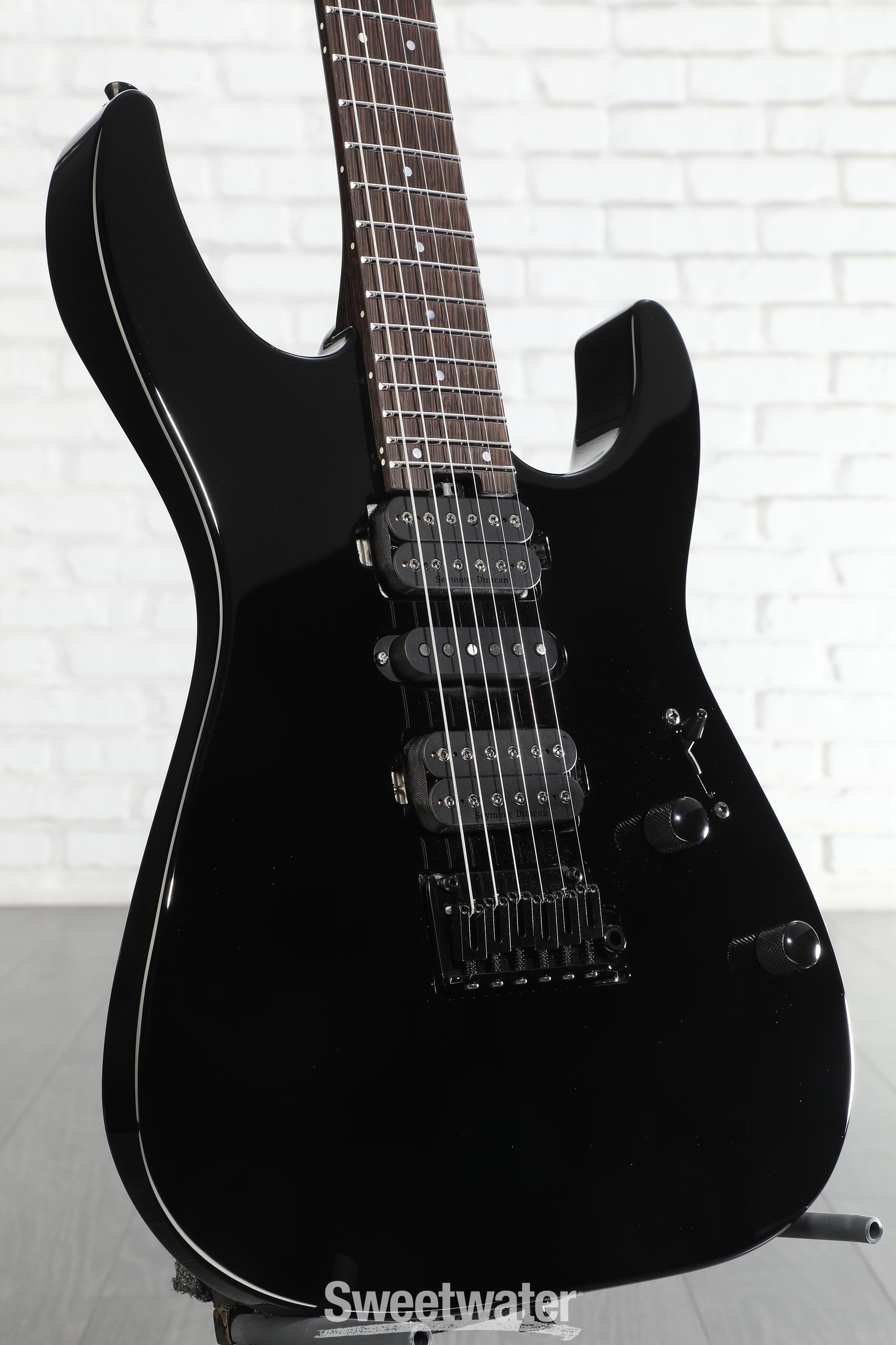 Charvel MJ DK24 HSH 2PT Electric Guitar - Black | Sweetwater