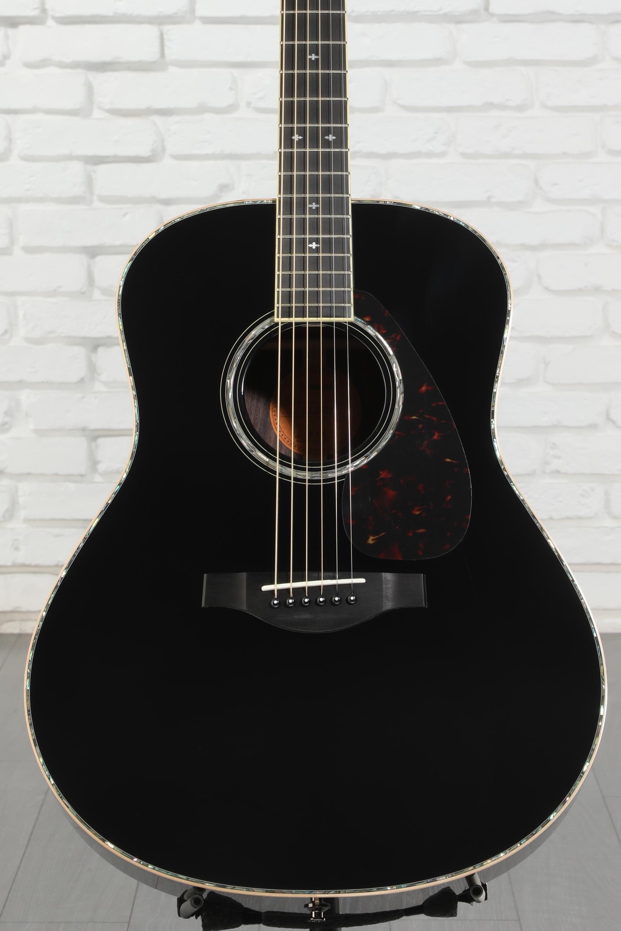 YAMAHA ヤマハ LL16D A.R.E. ブラック Black Yamaha LL16D ARE Original Jumbo Acoustic-electric Guitar - Black