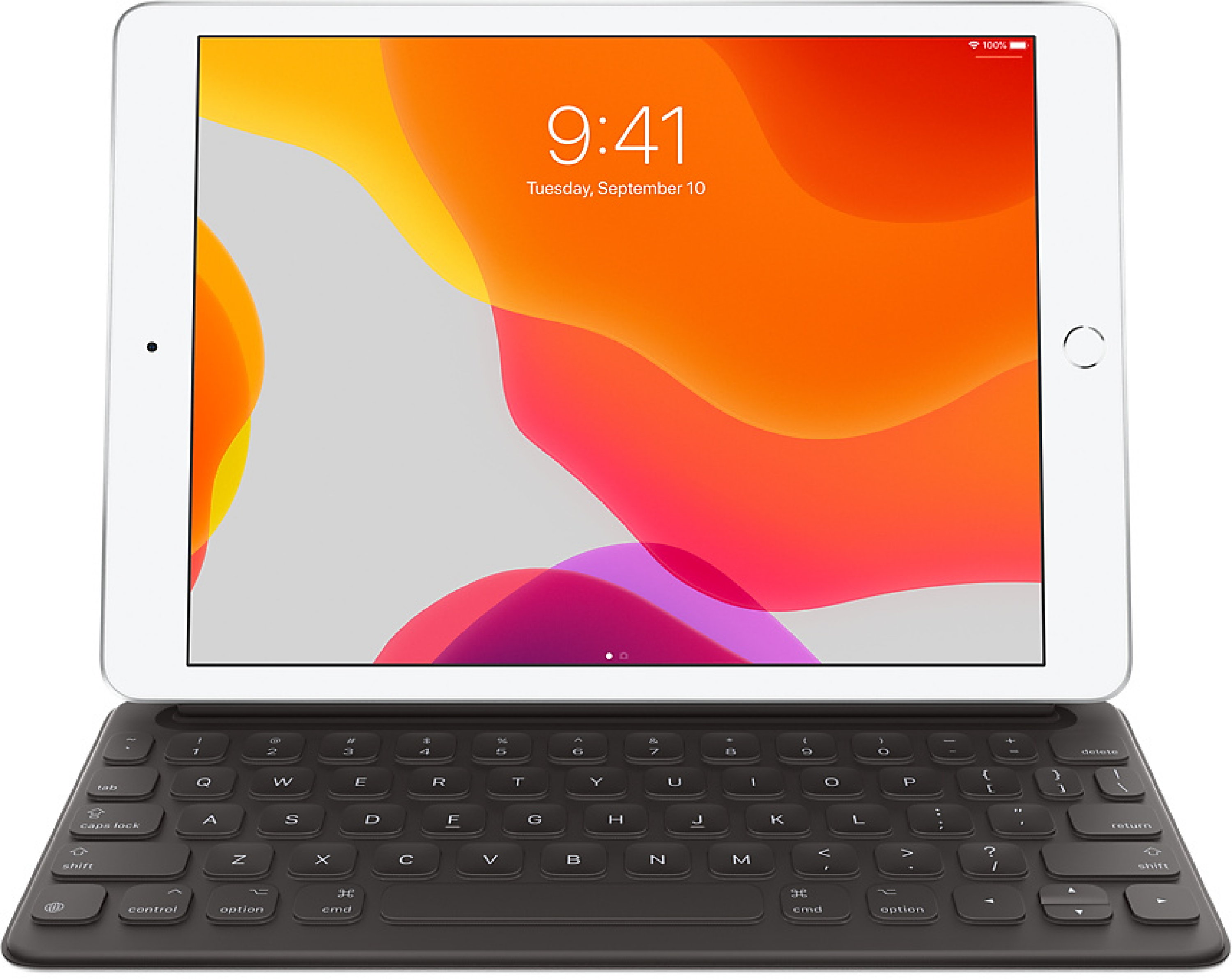 タブレット Apple - iPad8th +smart keyboard Apple Smart Keyboard & Tablet Keypad for iPad (7th/8th/9th