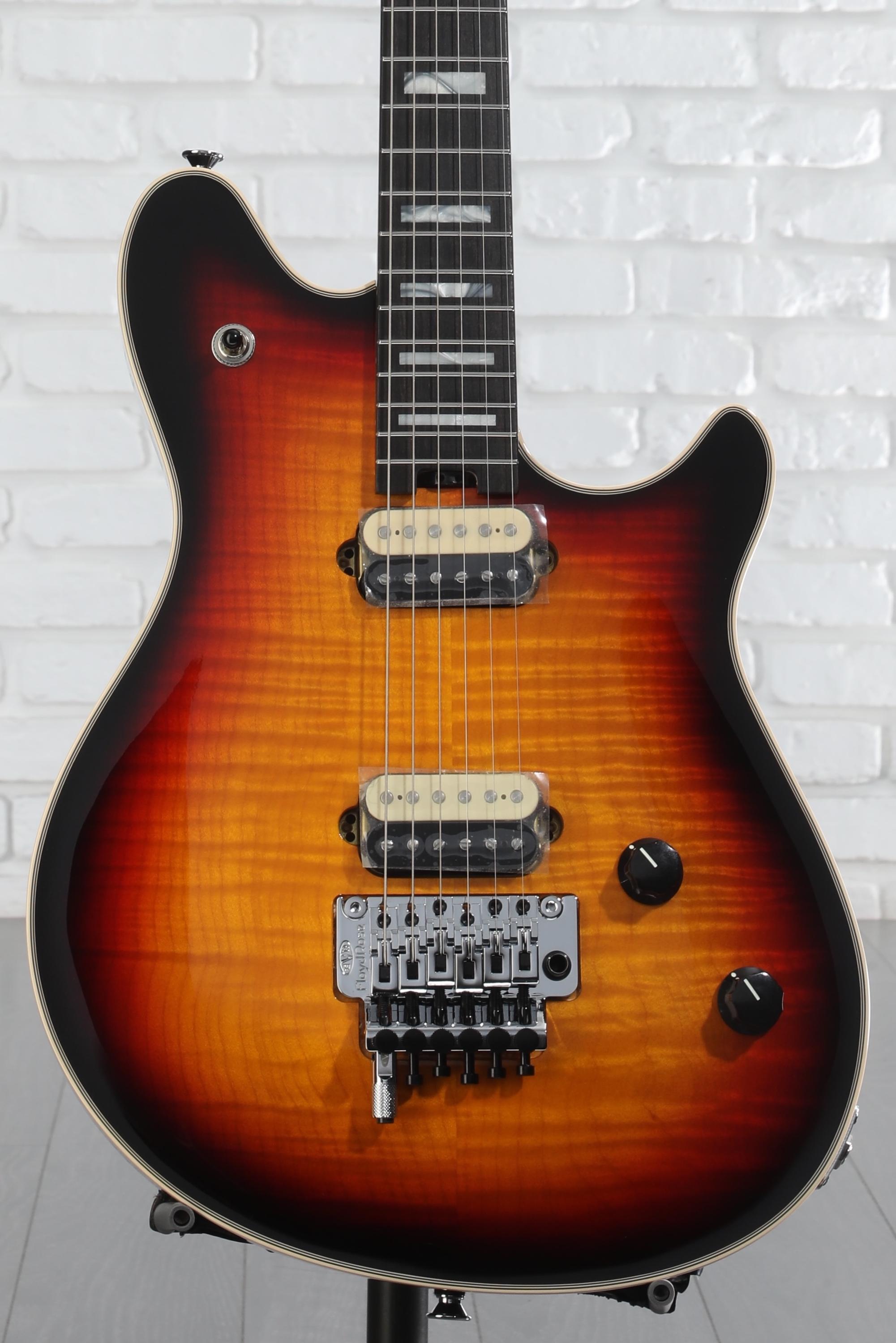 EVH Wolfgang USA 5A Flame Maple Top - 3-tone Sunburst
