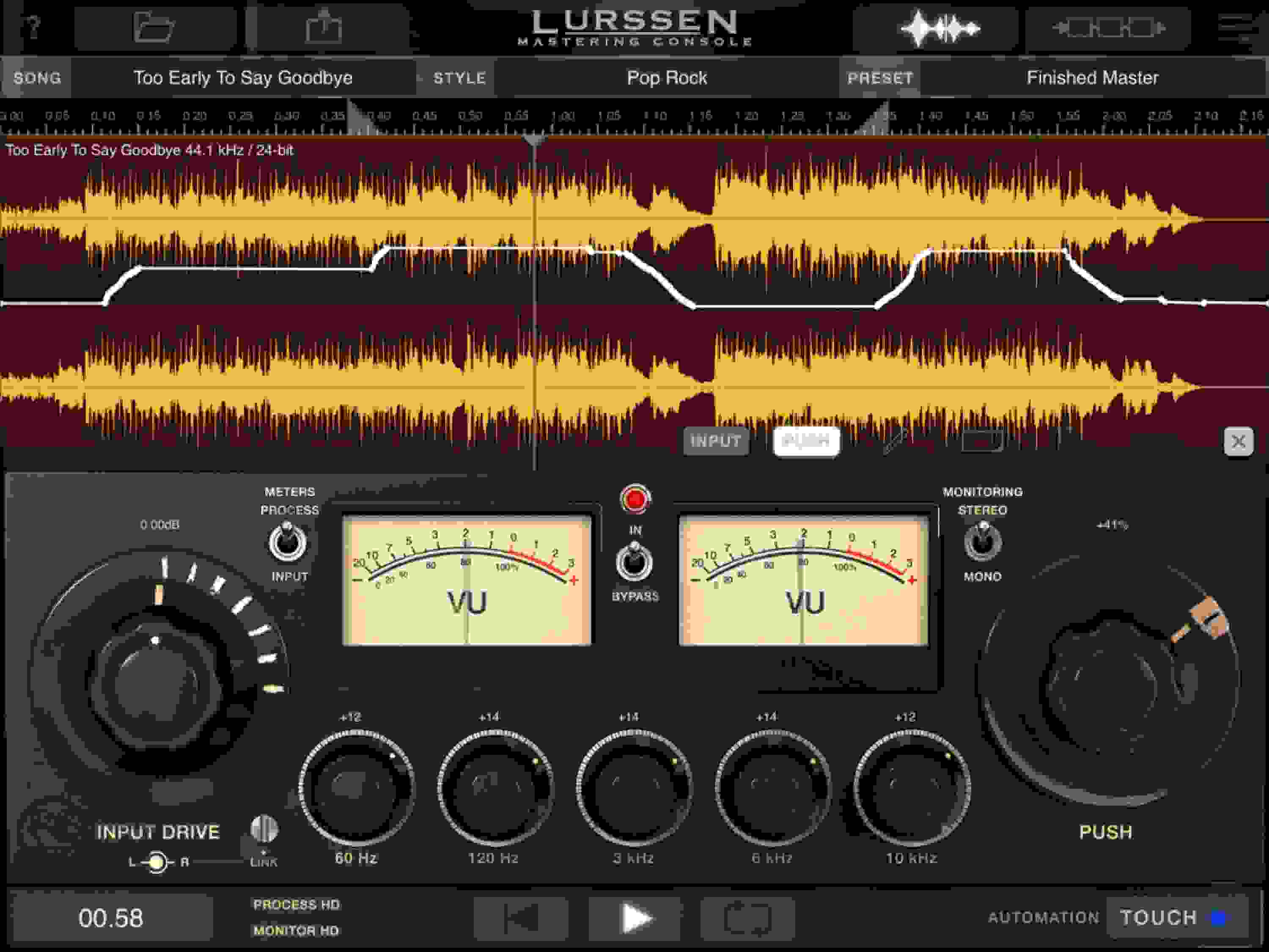 IK Multimedia Lurssen Mastering Console Plug-in