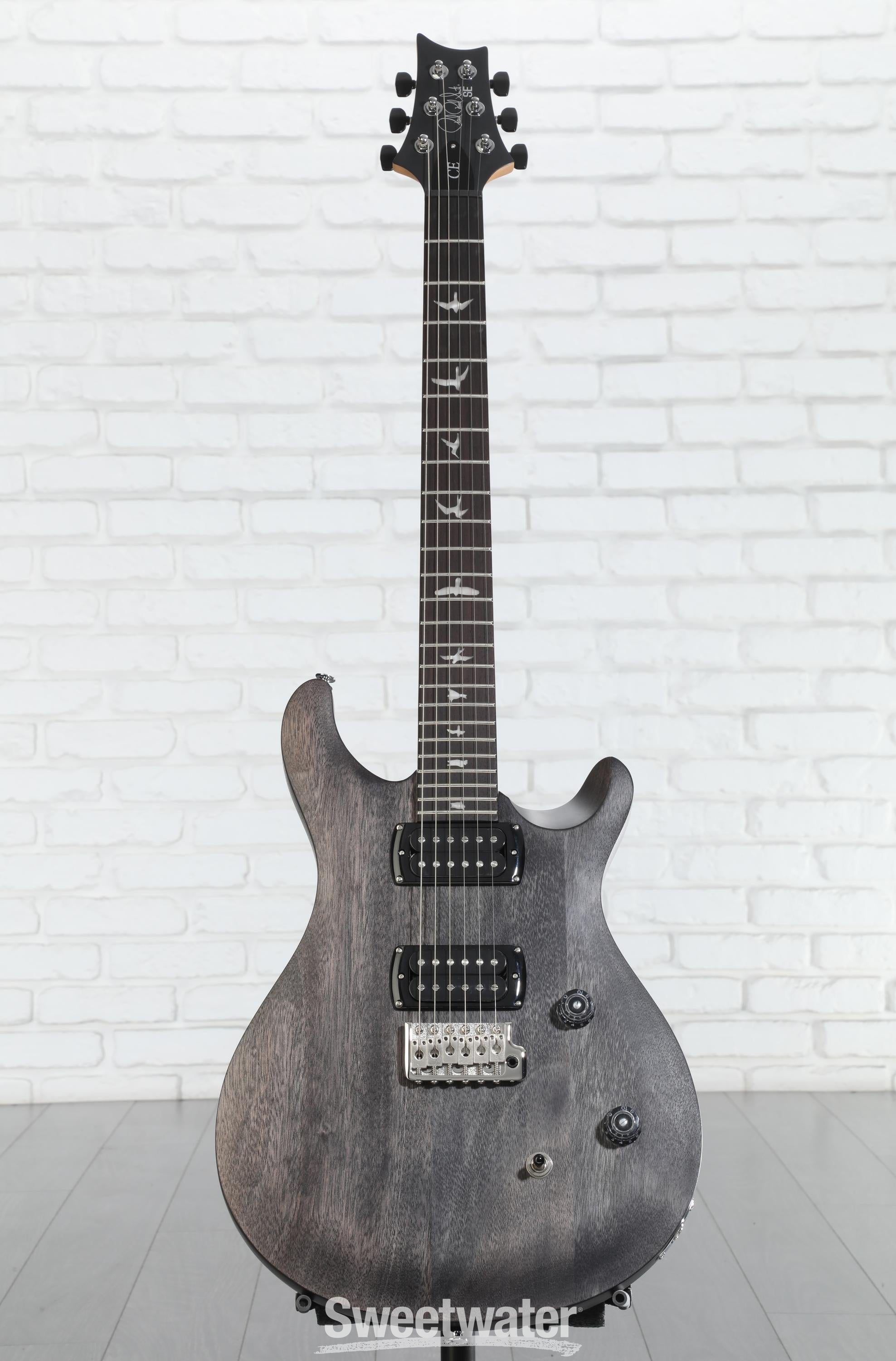 PRS SE CE 24 Standard Satin Electric Guitar - Charcoal Satin