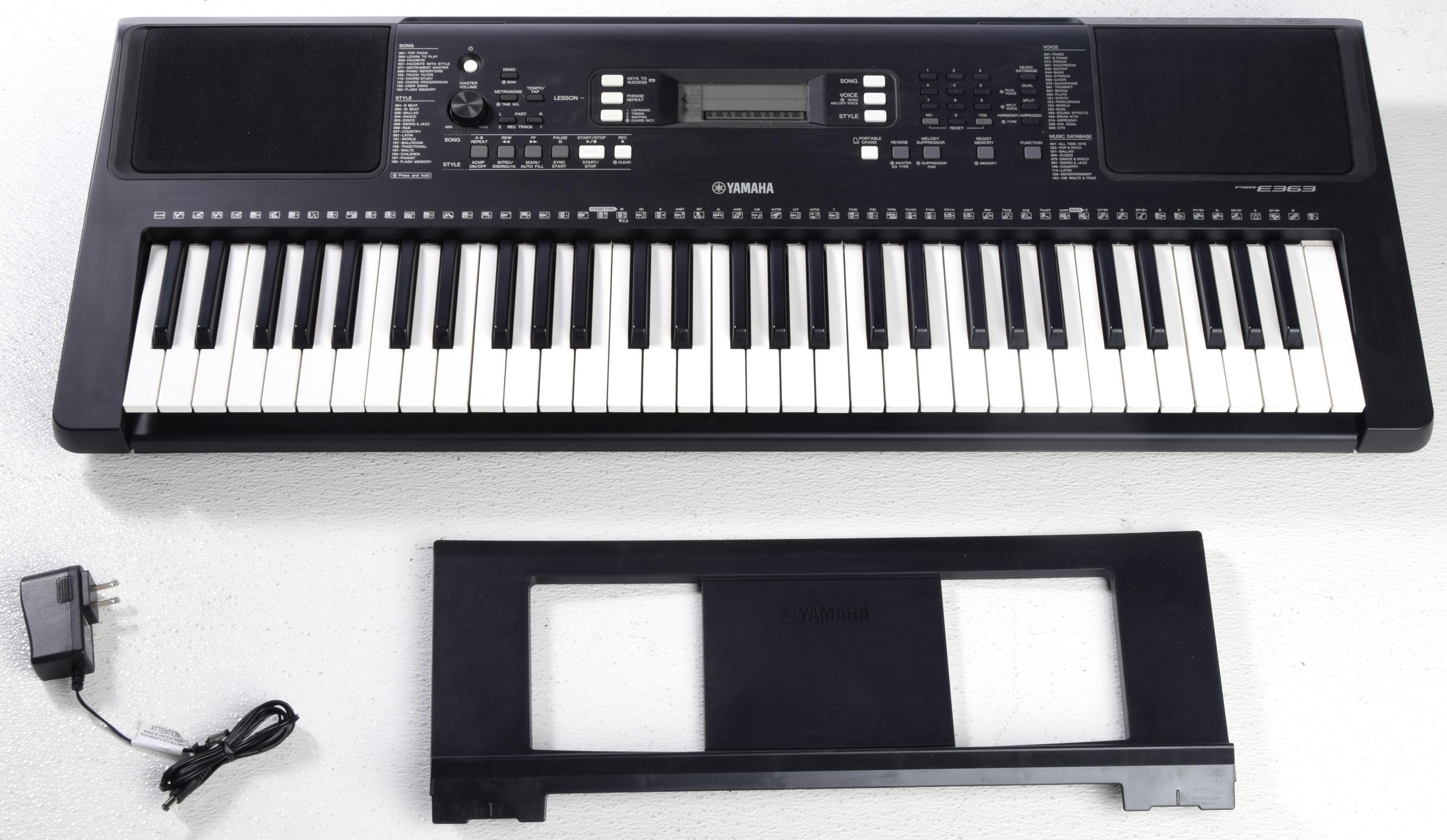 Yamaha PSR-E363 61-key Portable Arranger | Sweetwater
