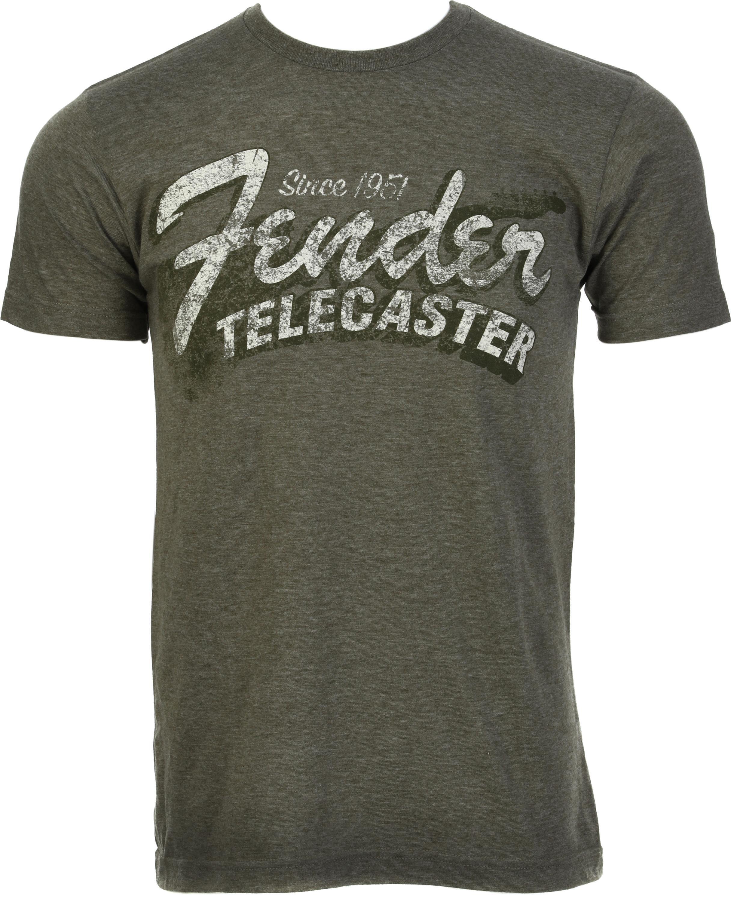 Fender Since 1951 Telecaster T-shirt - Military Heather