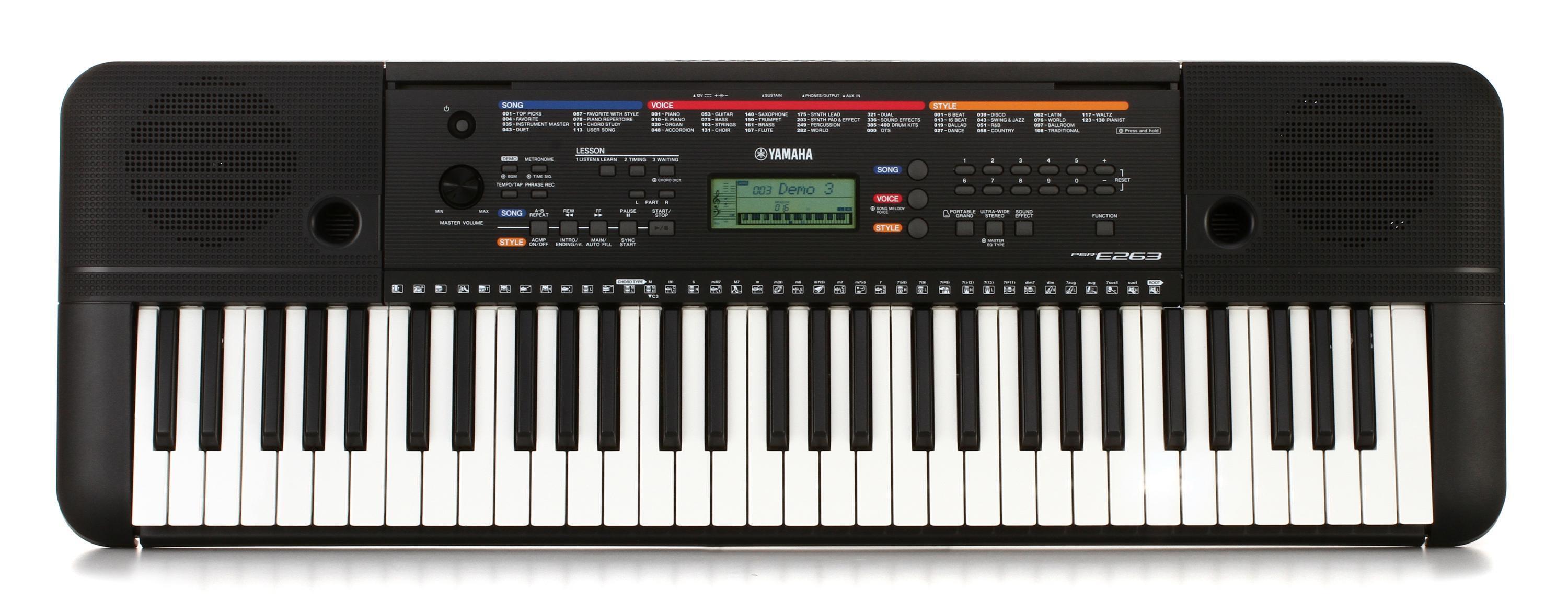 Yamaha PSR-E263 61-key Portable Arranger