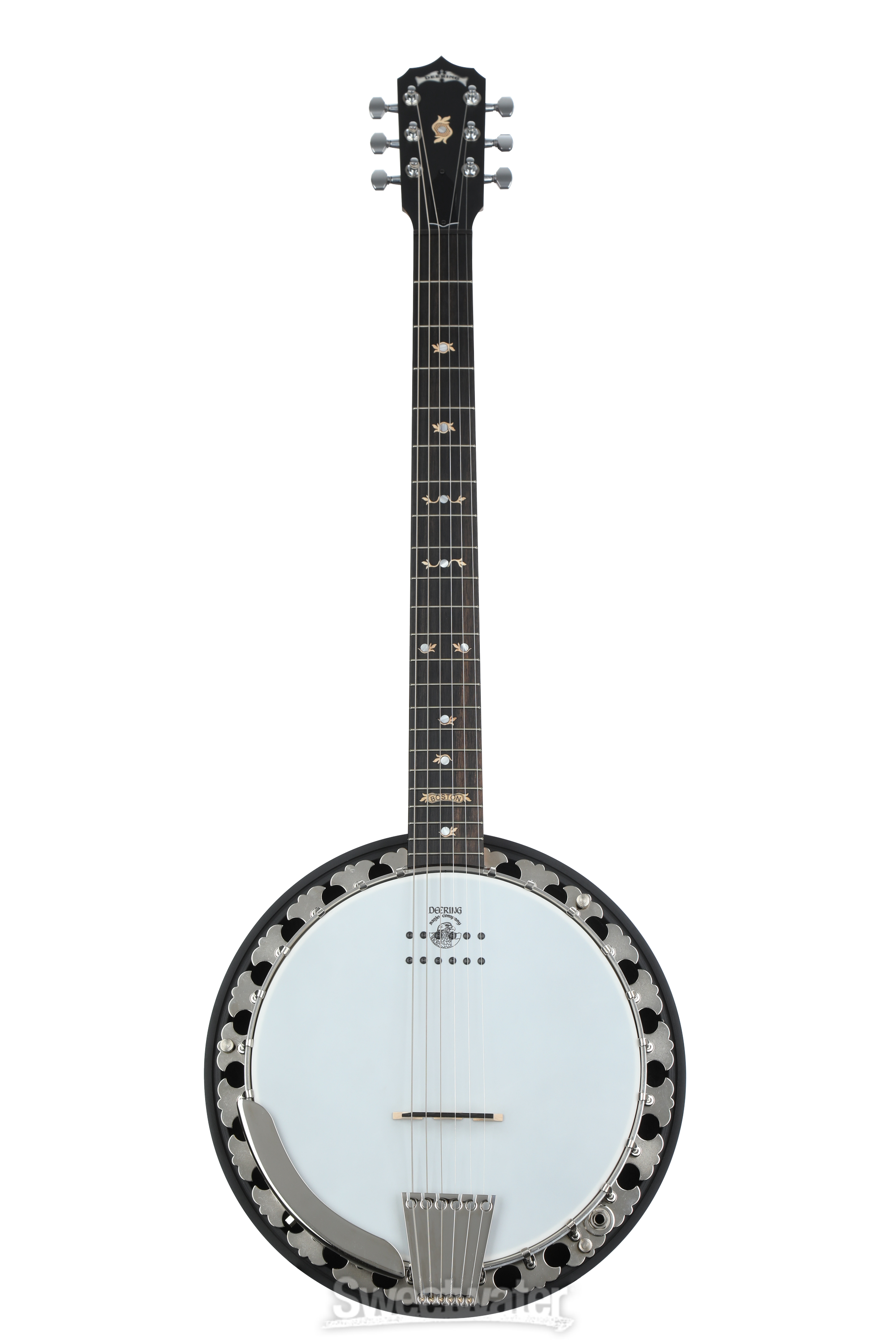 Deering Boston 6 string Acoustic electric Banjo Sweetwater
