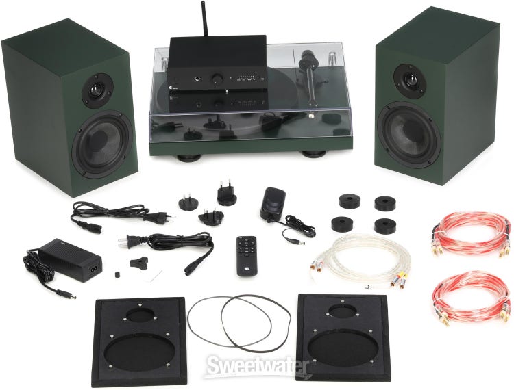 Pro-Ject Colourful Audio System All-in-one Hi-fi Analog Turntable