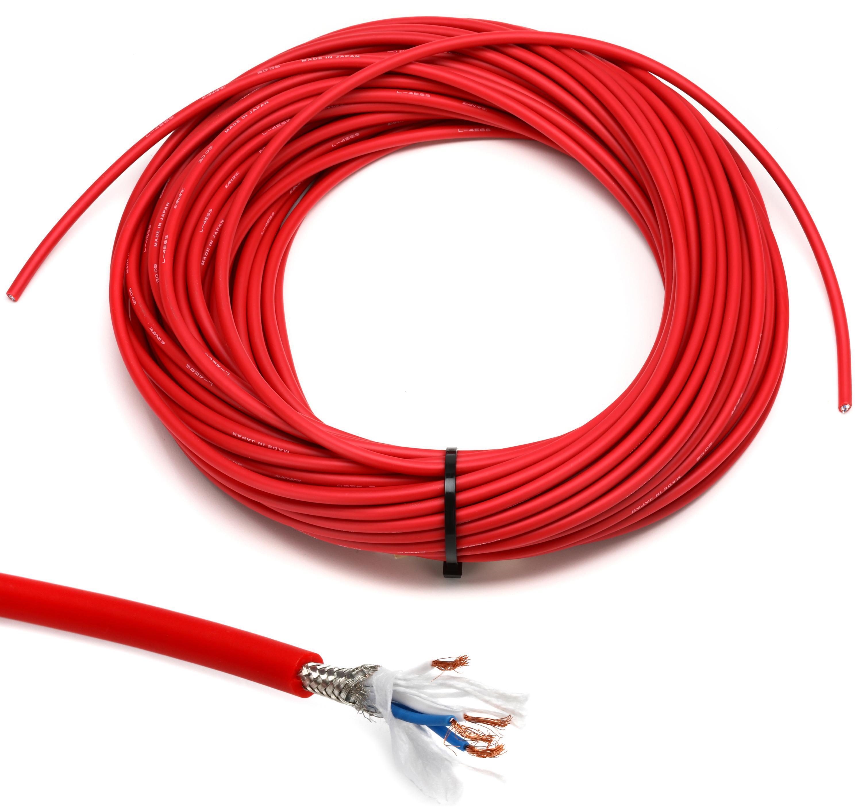 RODE PSA1 ＋ Canare L-4E6S XLRケーブル 3mレッド Canare L-4E6S Star Quad Bulk Microphone Cable - Red 100 Foot