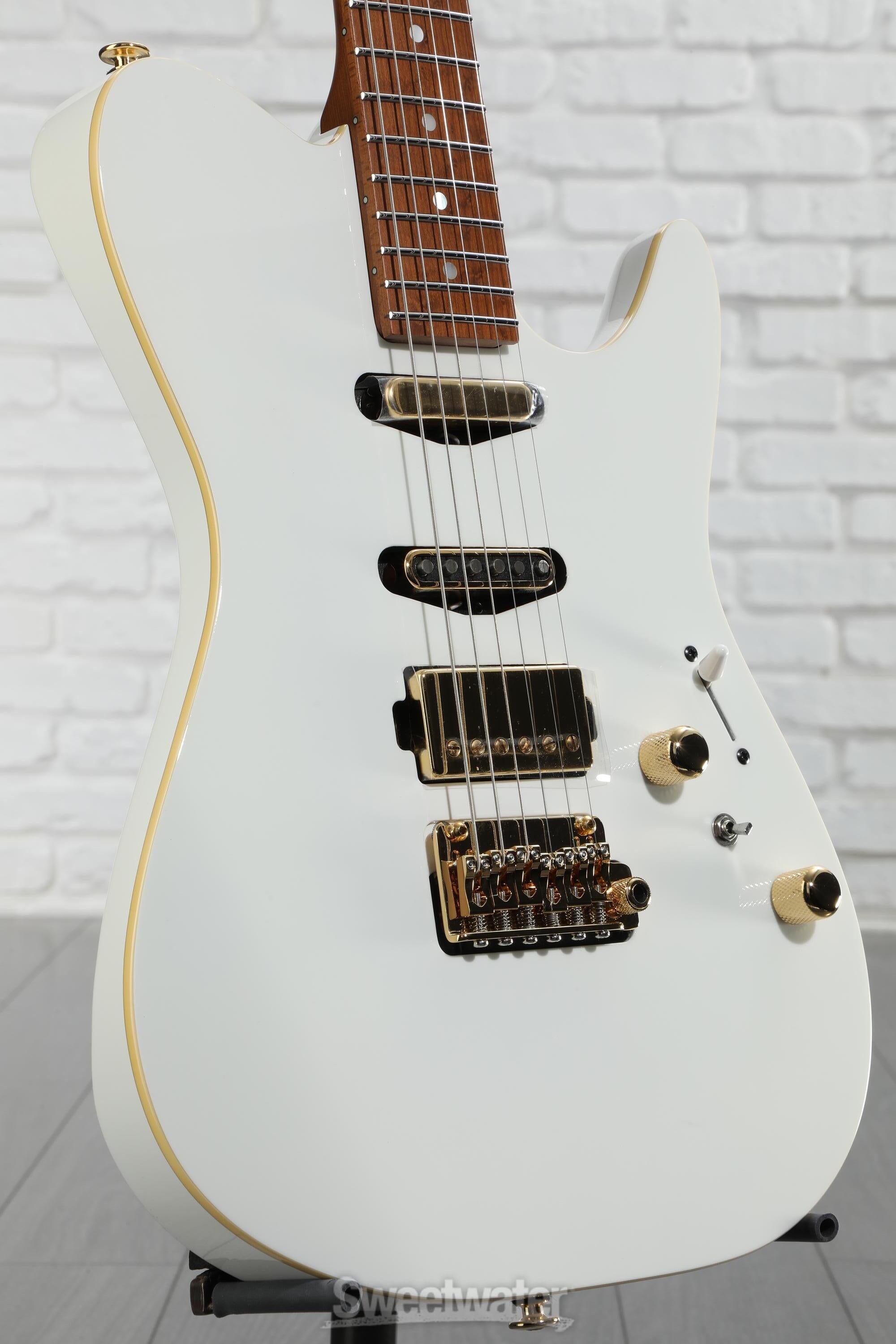 Ibanez LB1 Lari Basilio Signature Electric Guitar - White | Sweetwater