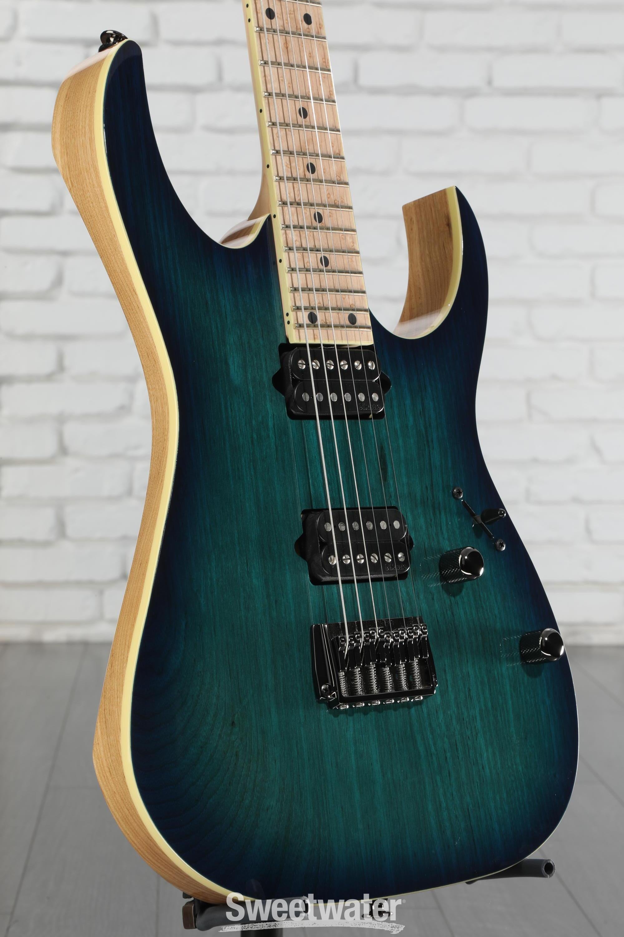Ibanez Prestige RG652AHMFX - Nebula Green Burst | Sweetwater