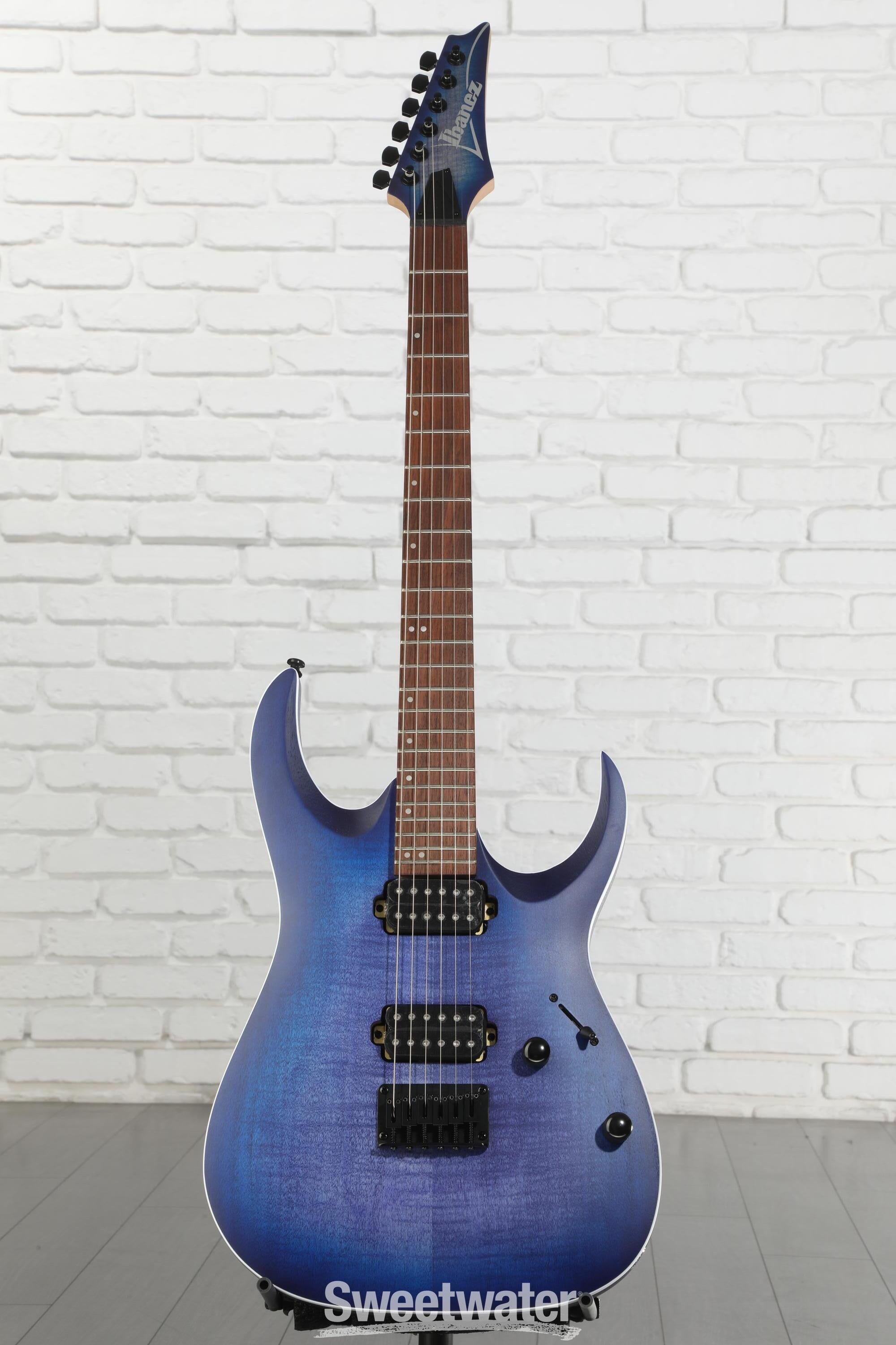 Ibanez RGA42FM - Blue Lagoon Burst Flat | Sweetwater