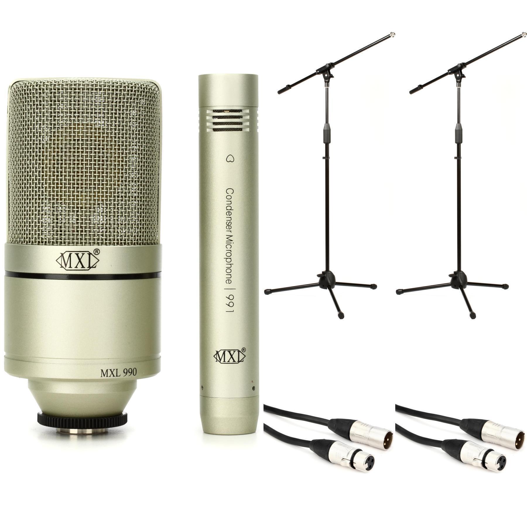 Complete MXL outlets Microphone Setup