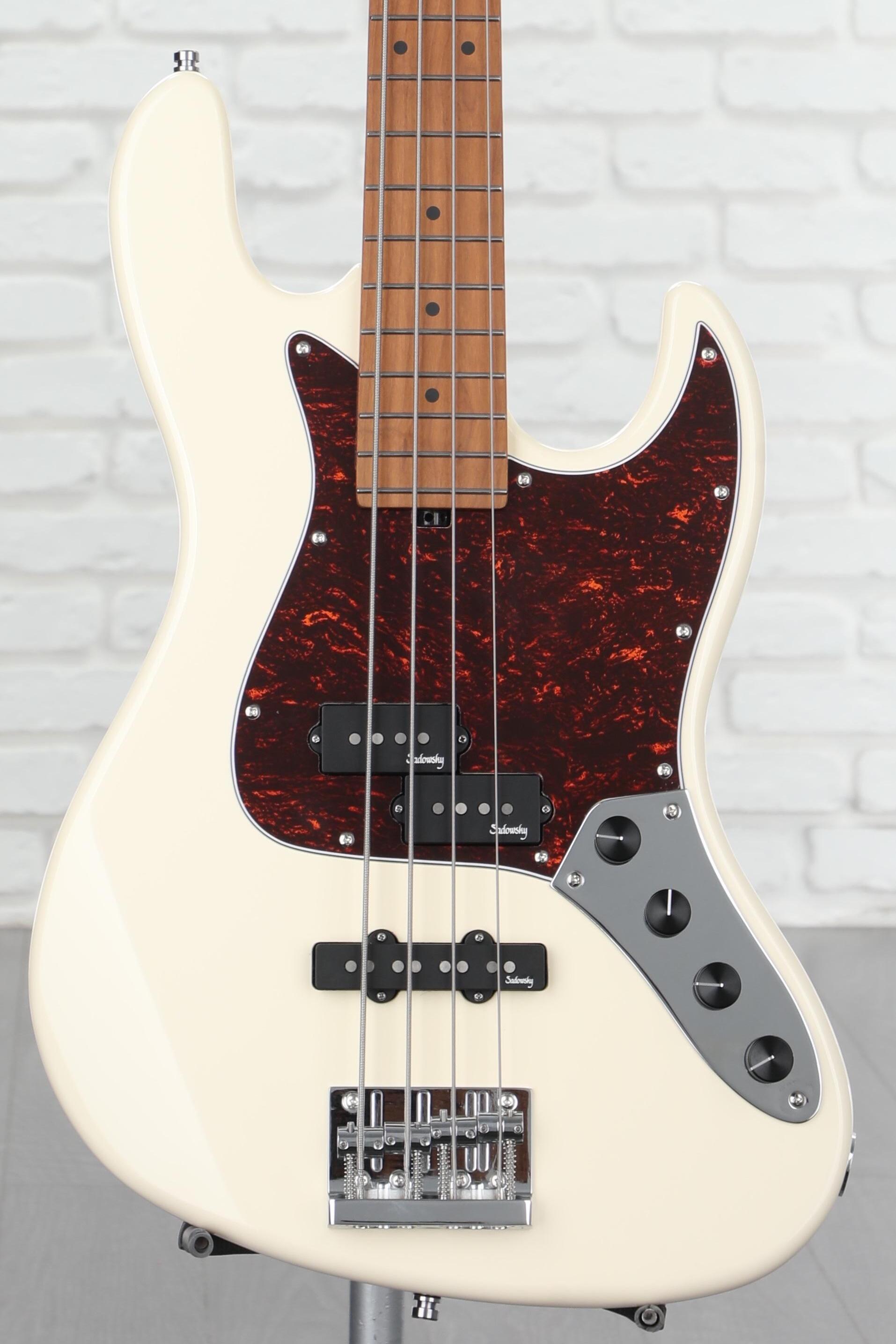 Sadowsky MetroExpress 21-fret Hybrid PJ 4-string Bass - Olympic White ...