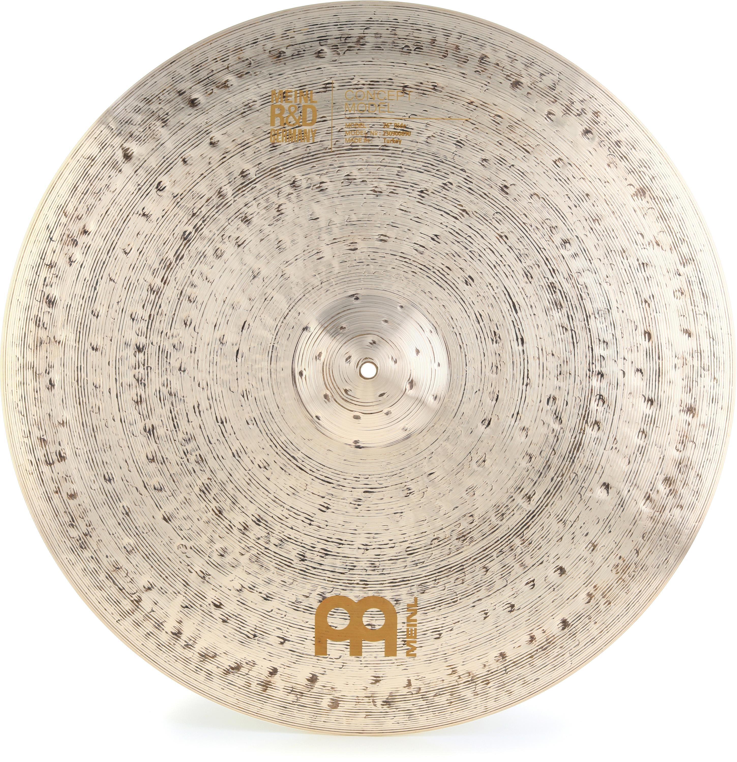 Meinl Cymbals Byzance Foundry Reserve R&D Concept Model Ride Cymbal - 26  inch