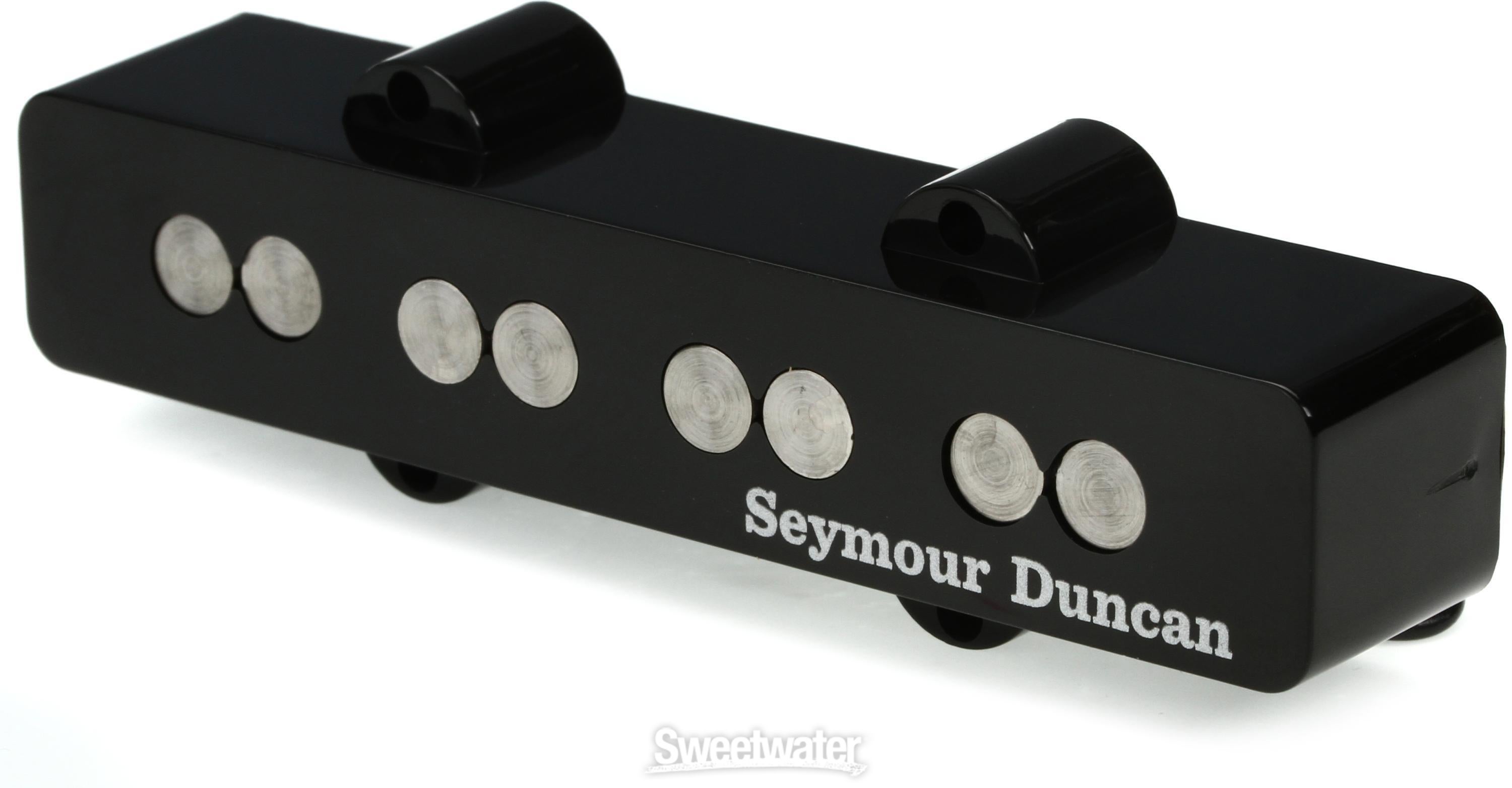 Seymour Duncan SJB-3 Quarter Pound J-Bass Pickup - Black Bridge