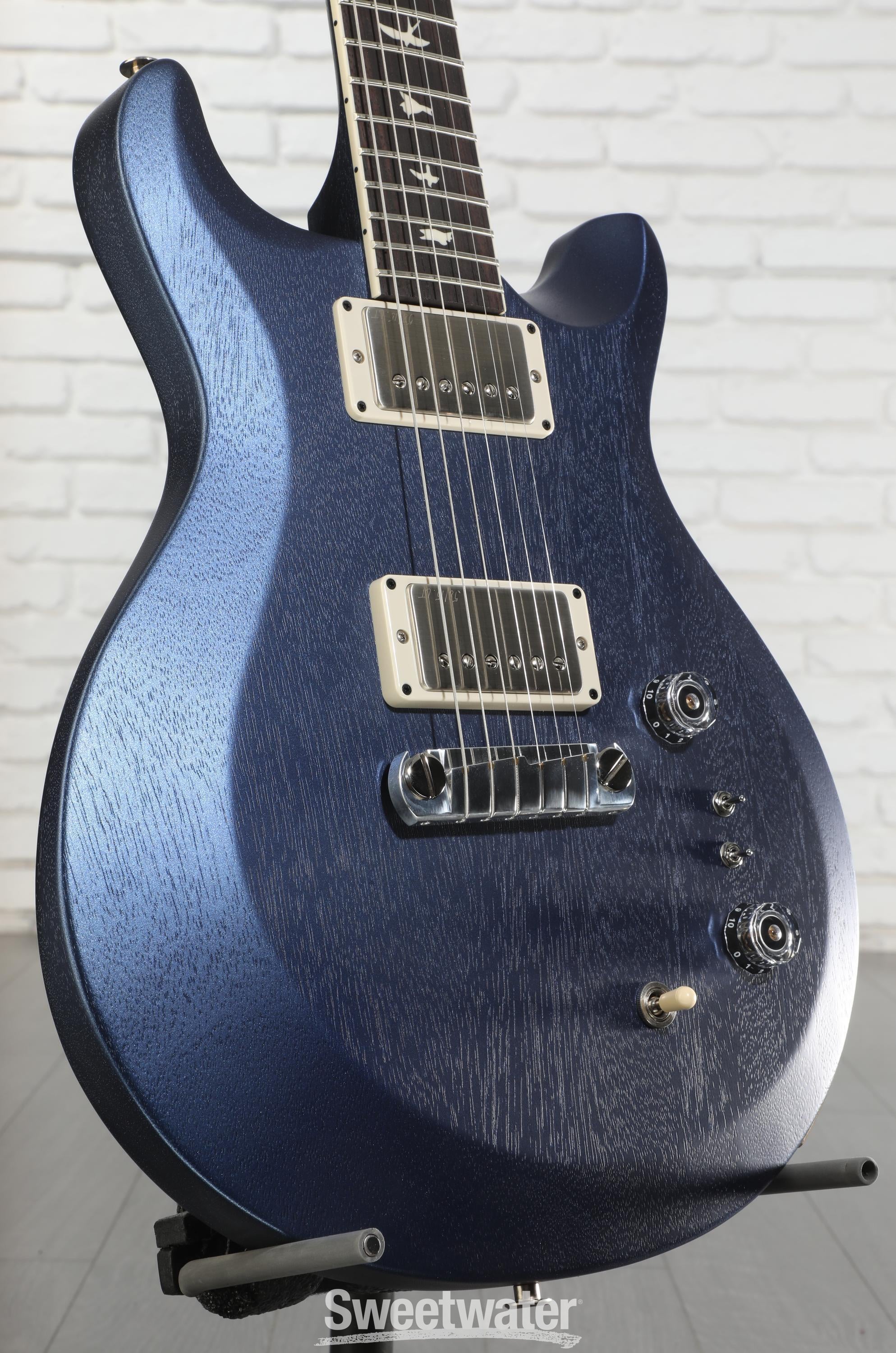 PRS S2 Mira 594 Electric Guitar - Satin Metallic Midnight | Sweetwater