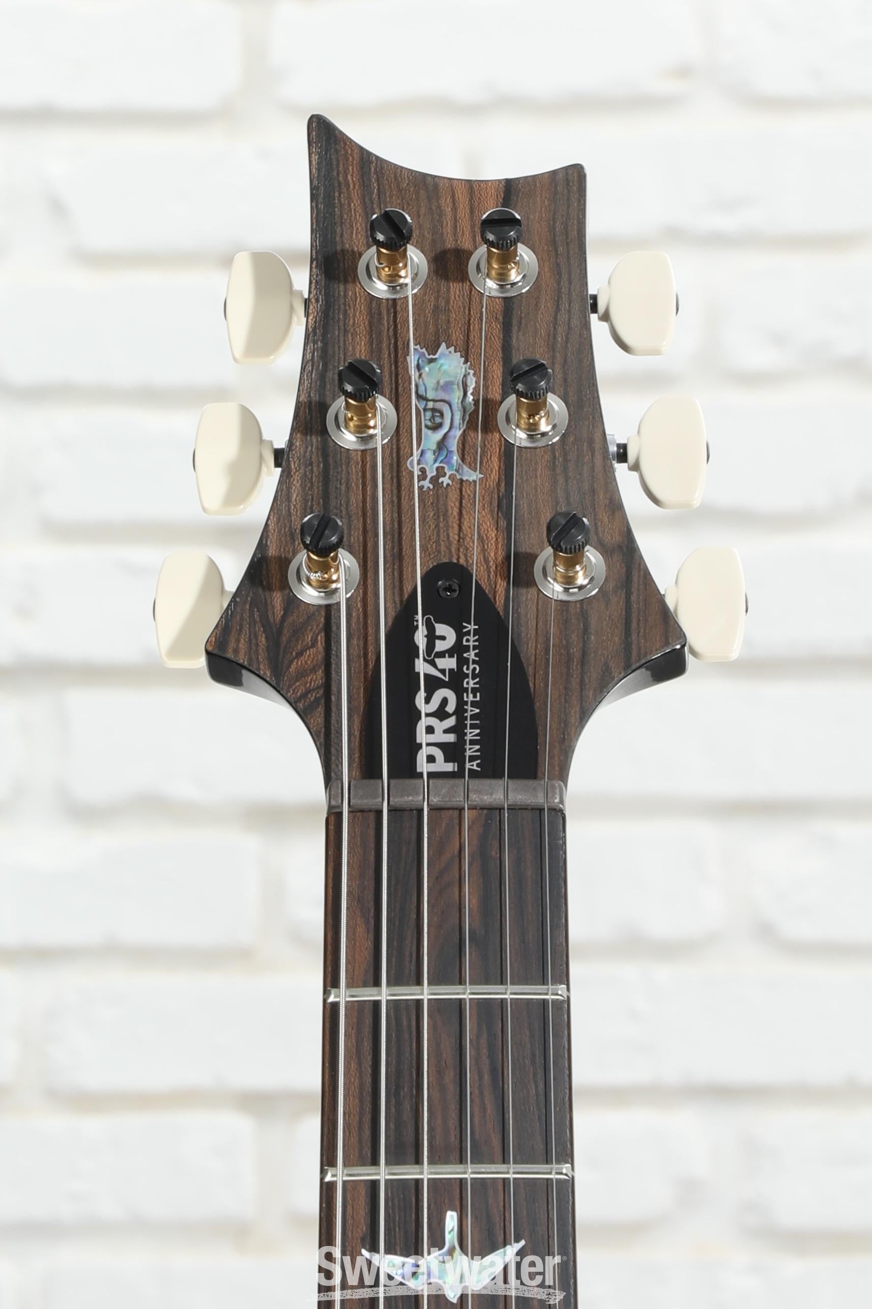 PRS 40th Anniversary Custom 24 Electric Guitar - Sub Zero