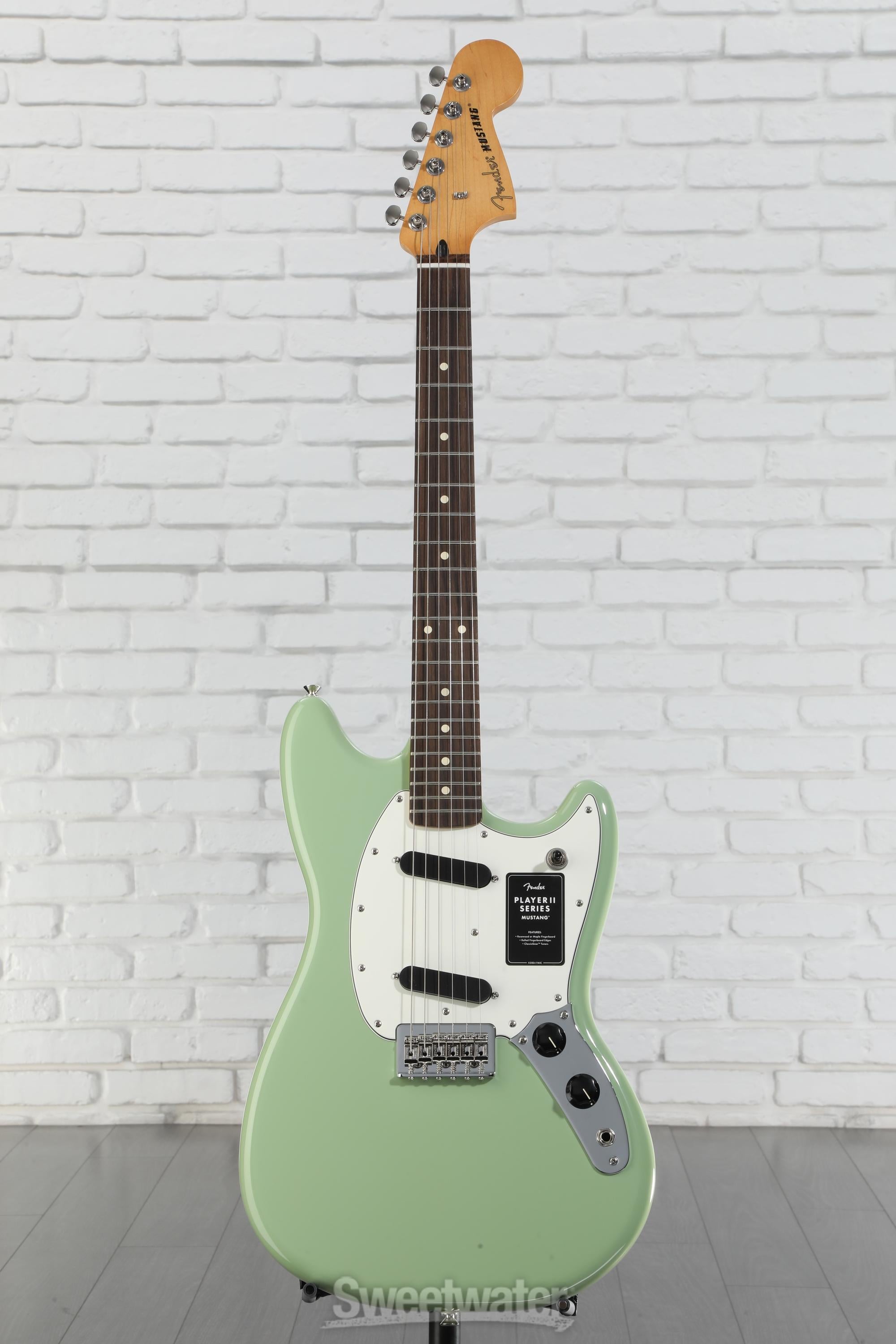 Fender Player II Mustang - Birch Green with Rosewood Fingerboard