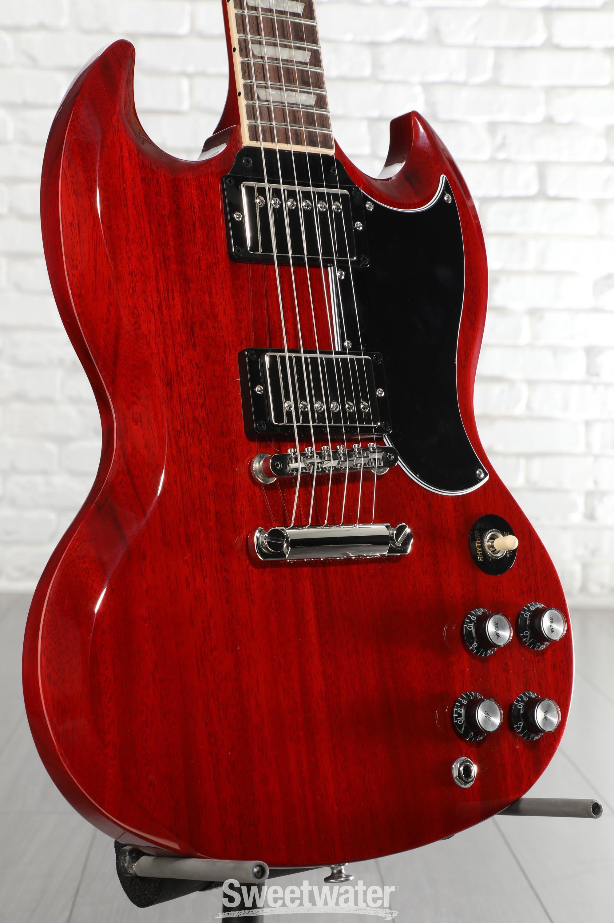 Gibson SG Standard '61 Electric Guitar - Vintage Cherry | Sweetwater