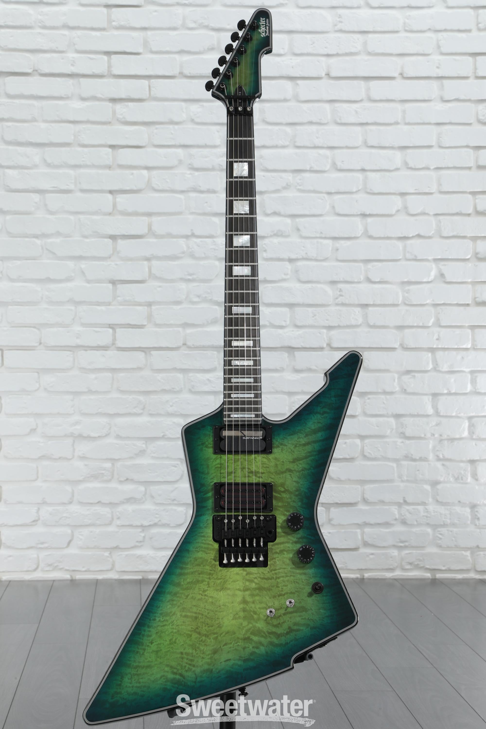 Schecter E-1 FR S Special-edition Electric Guitar - Green