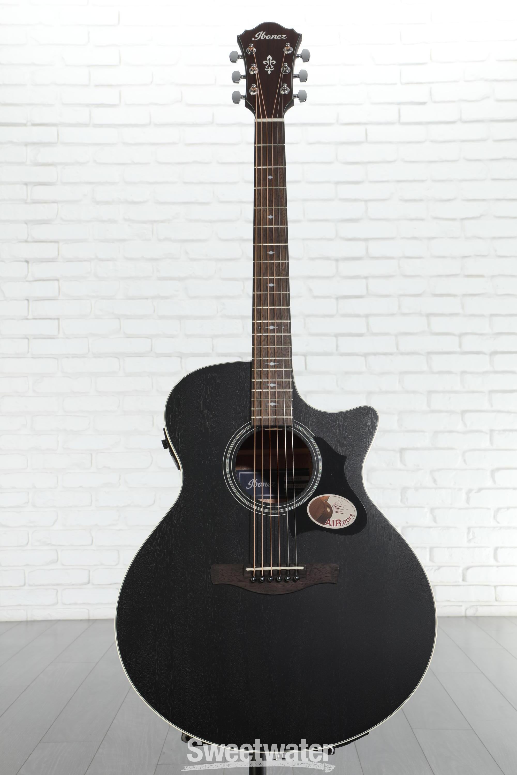 Ibanez AE140 Acoustic-electric Guitar - Weathered Black