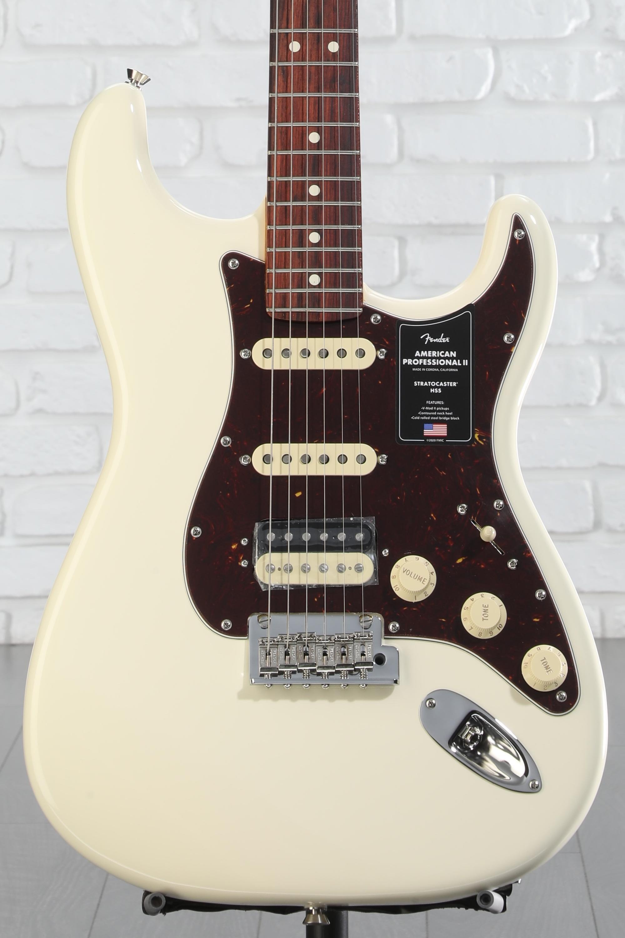 Fender American Professional II Stratocaster HSS - Olympic