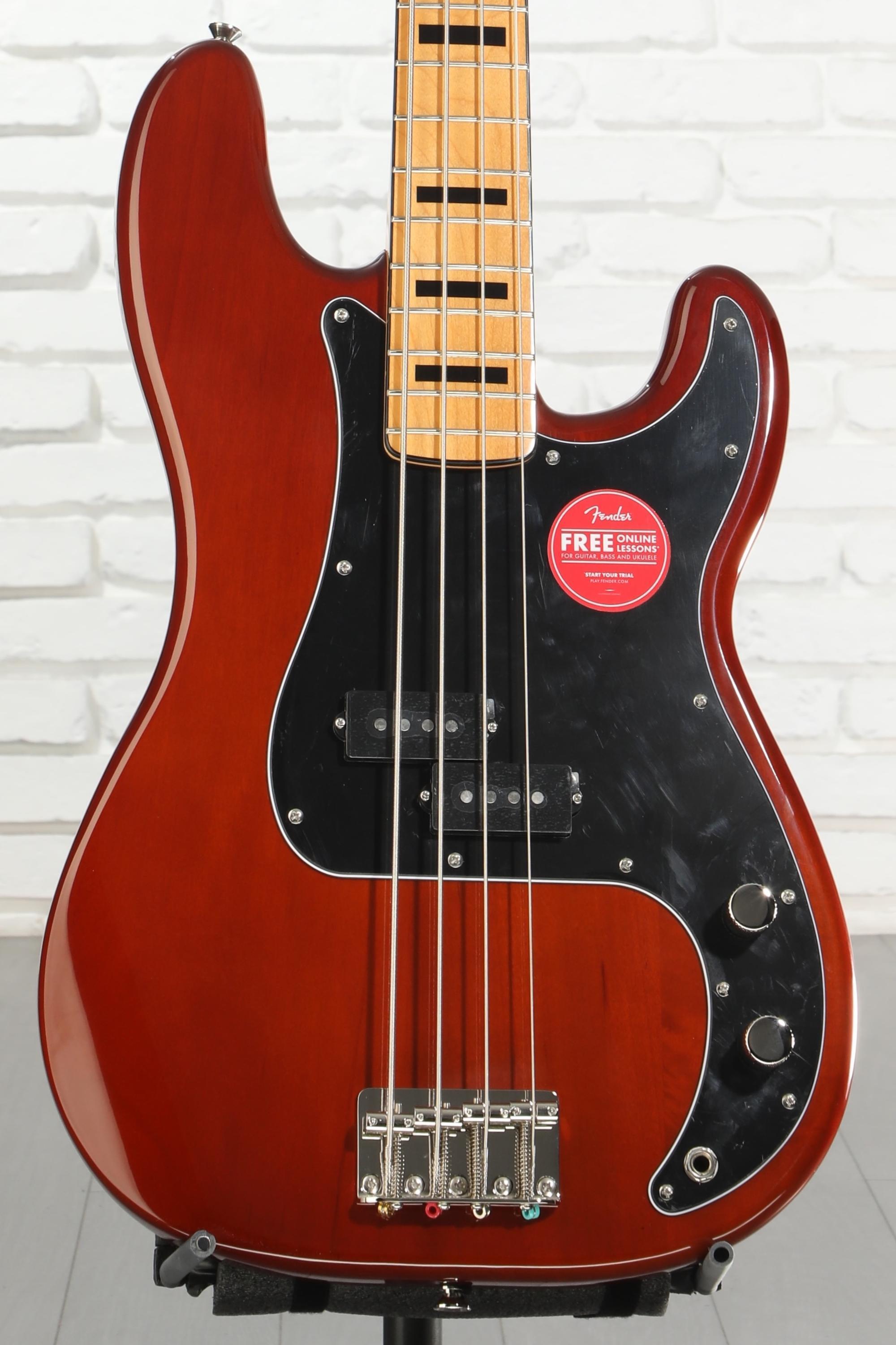 Squier Classic Vibe '70s Precision Bass - Walnut | Sweetwater