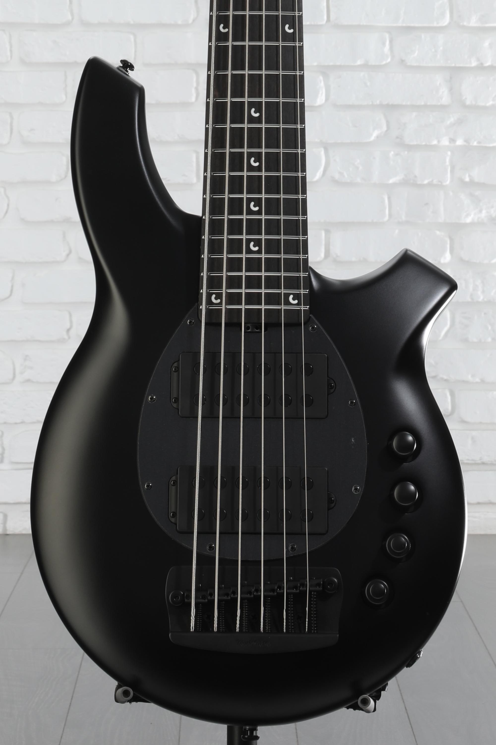 1/31までMusic Man Bongo 6弦stealth black New MUSIC MAN / Bongo 6 STEALTH BLACK (weight: 4.89kg