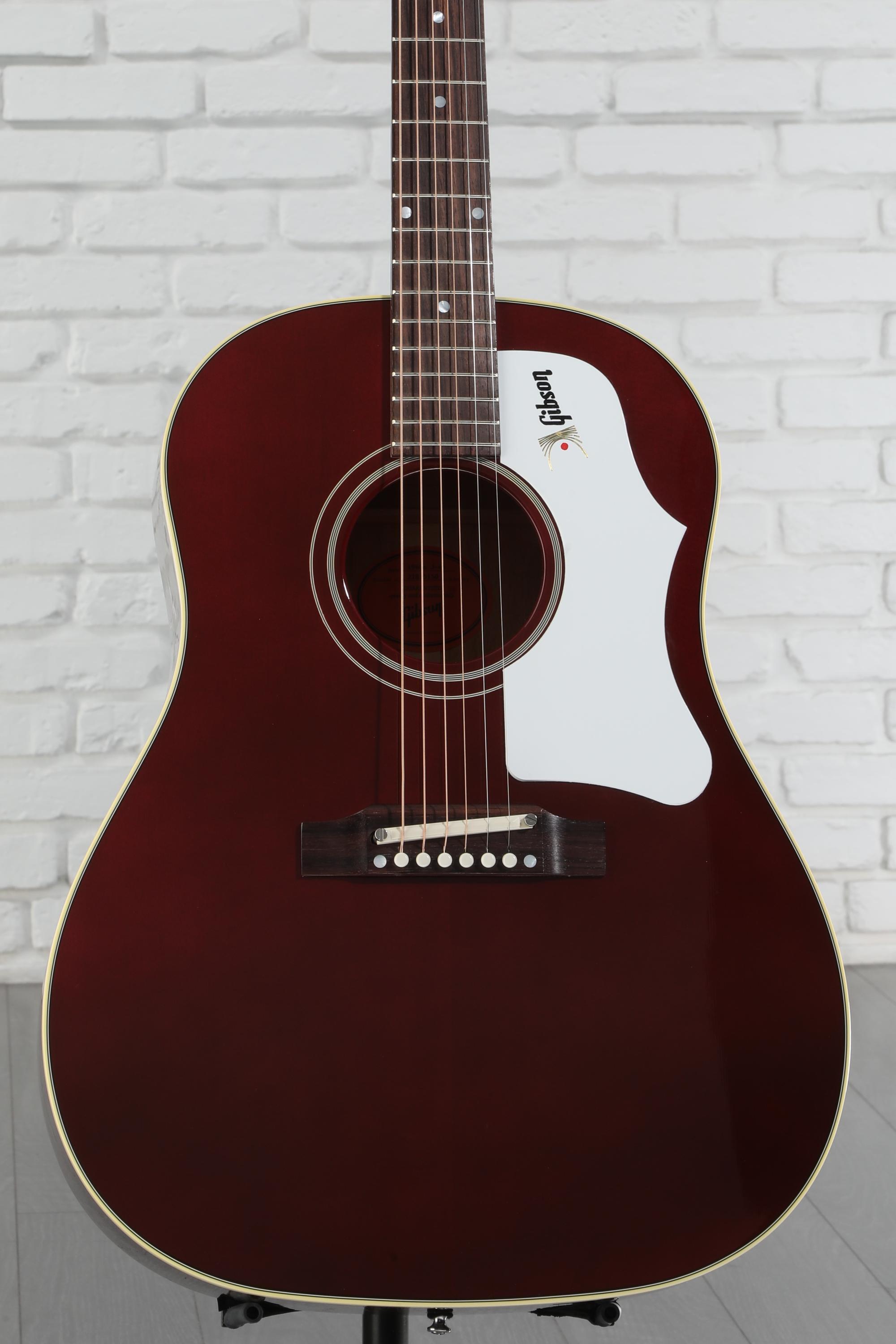 Gibson 1960’s J-45 wine red Gibson 60's J-45 Original - Wine Red – Music Villa MT