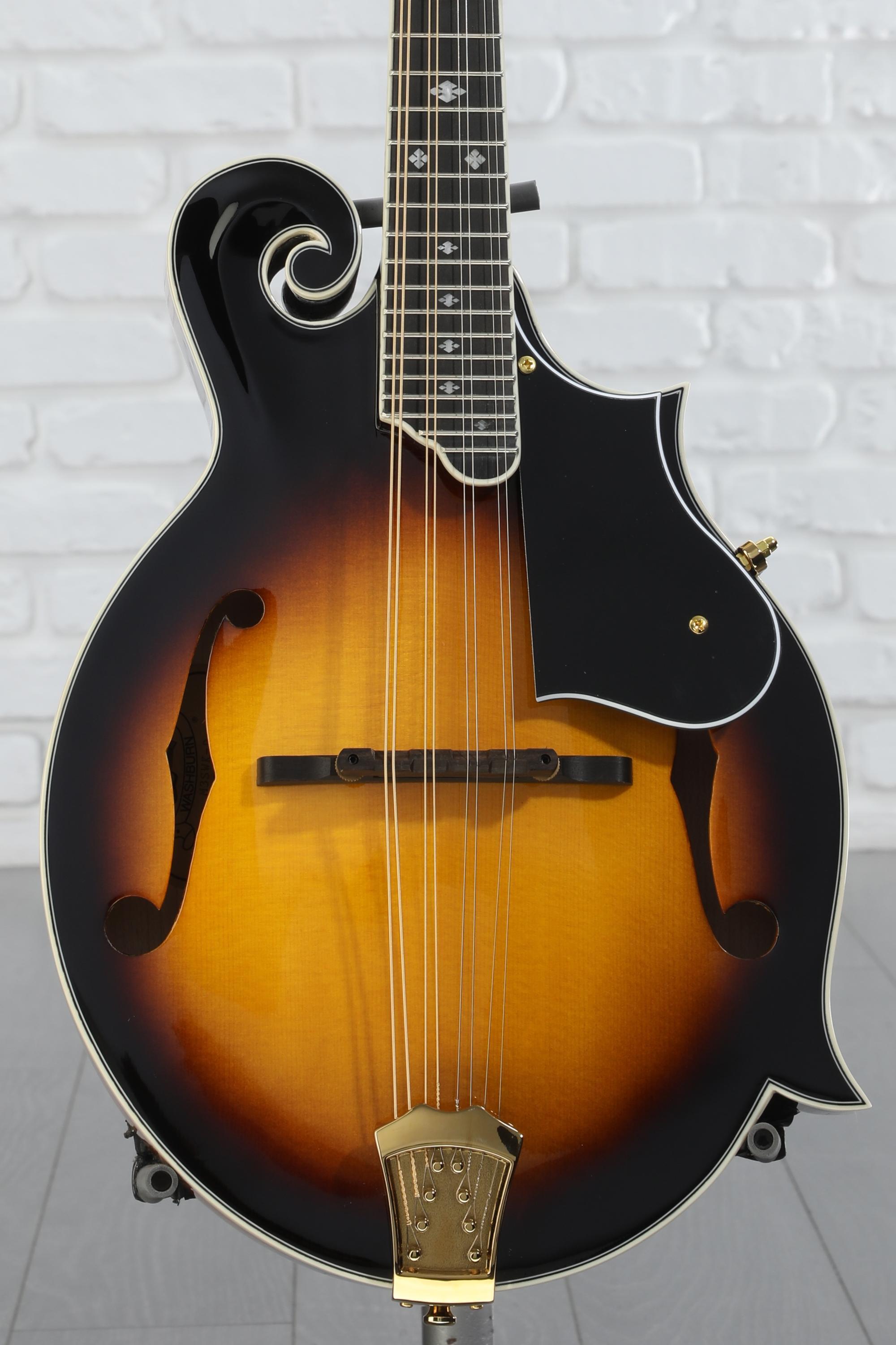 ジャンク Washburn Americana M3E Sunburst Washburn Americana M3SW F-style Mandolin - Tobacco Sunburst
