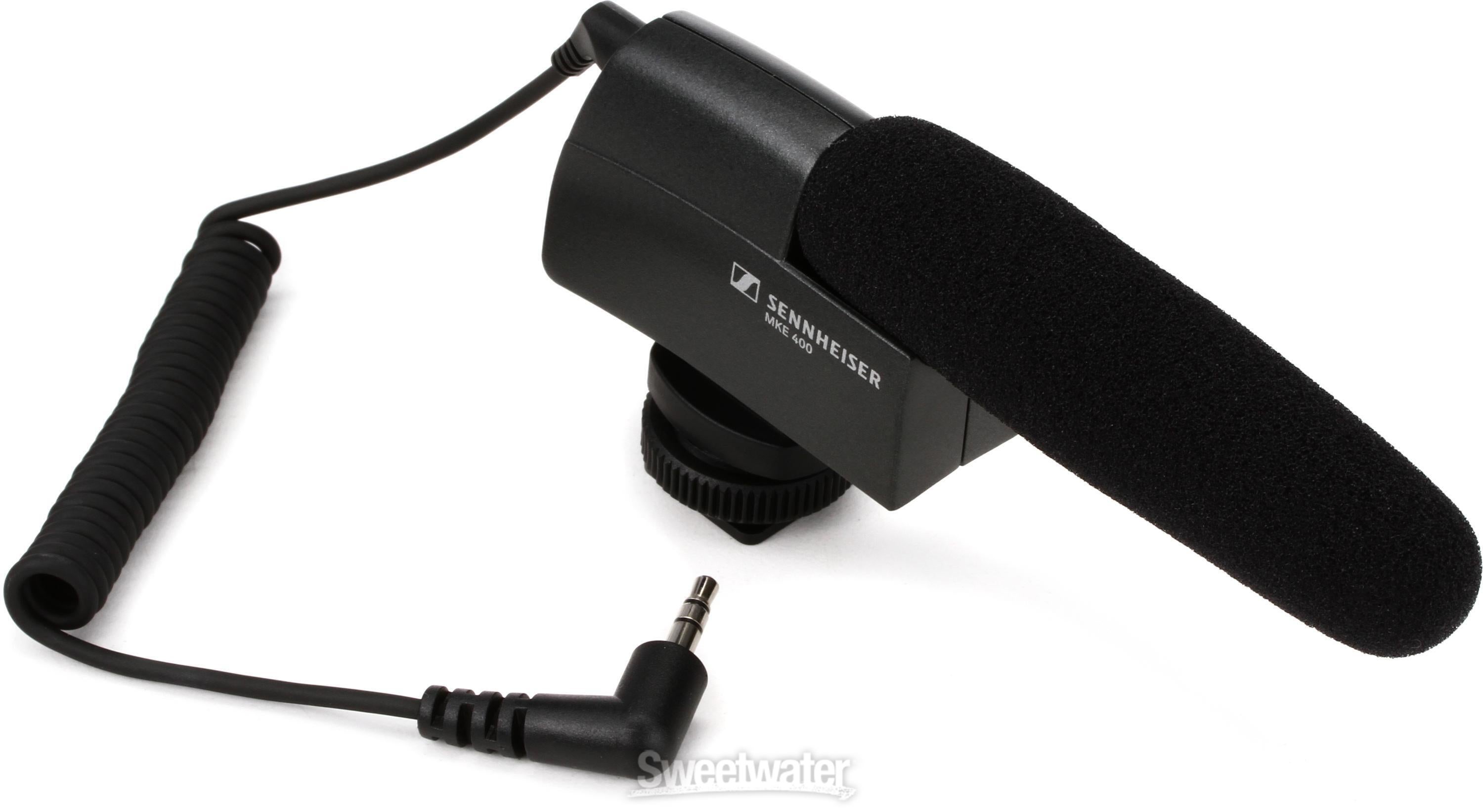 Sennheiser MKE 400 Camera-mount Compact Shotgun Microphone