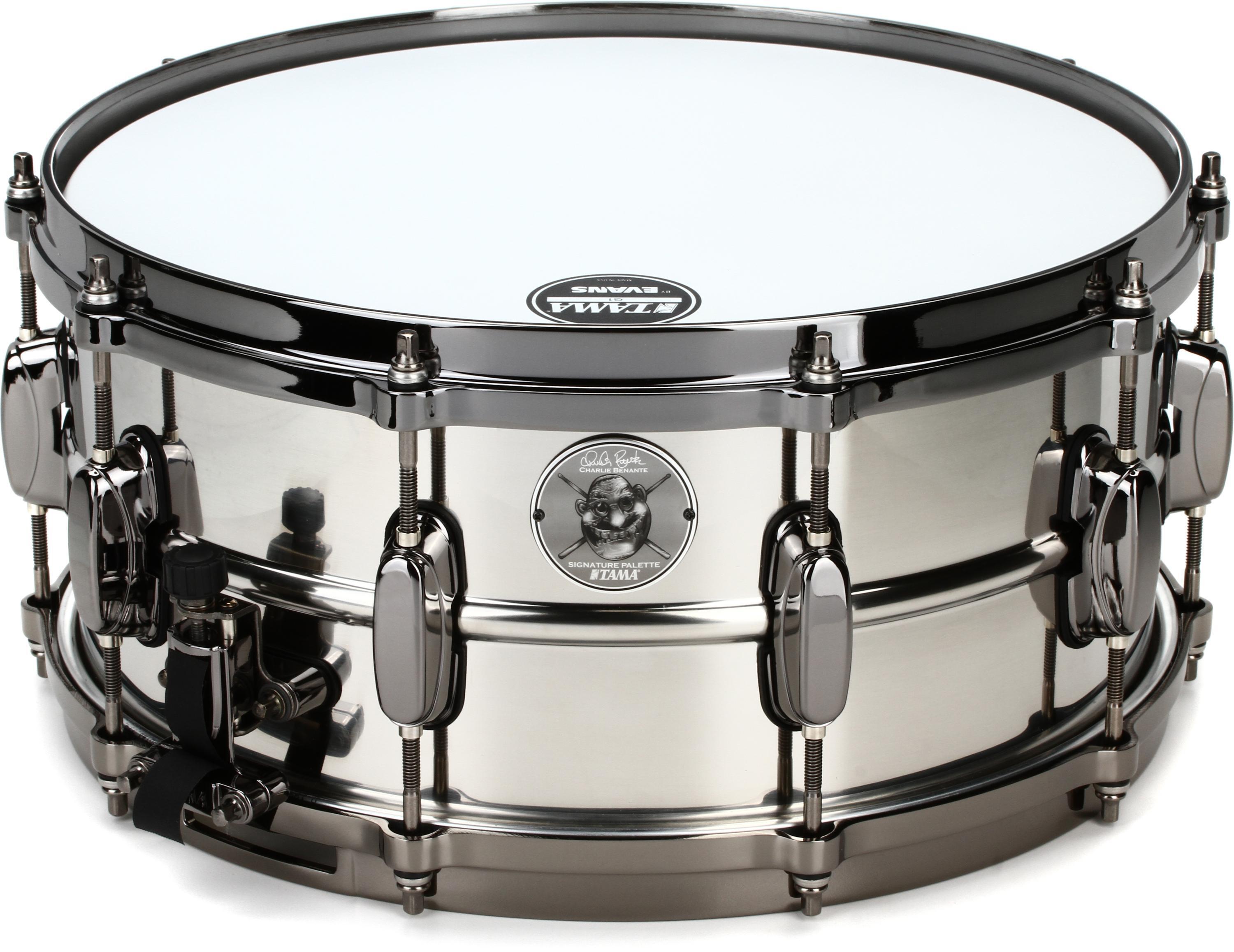 Tama Charlie Benante Signature Snare Drum - 6.5 x 14 inch - Steel