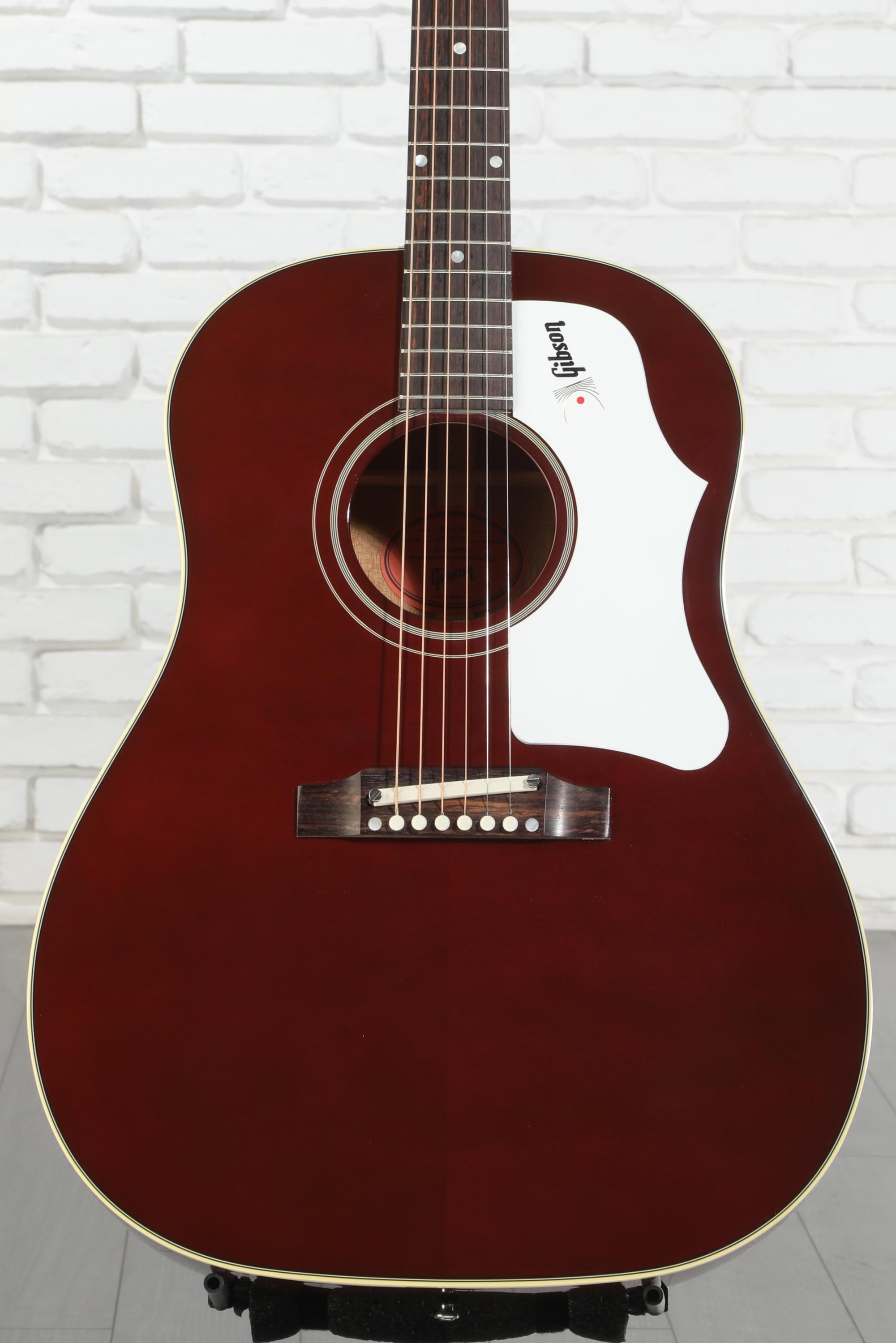 ギター Gibson J45 1960s Gibson Acoustic 60s J-45 Original Acoustic Guitar - Wine Red