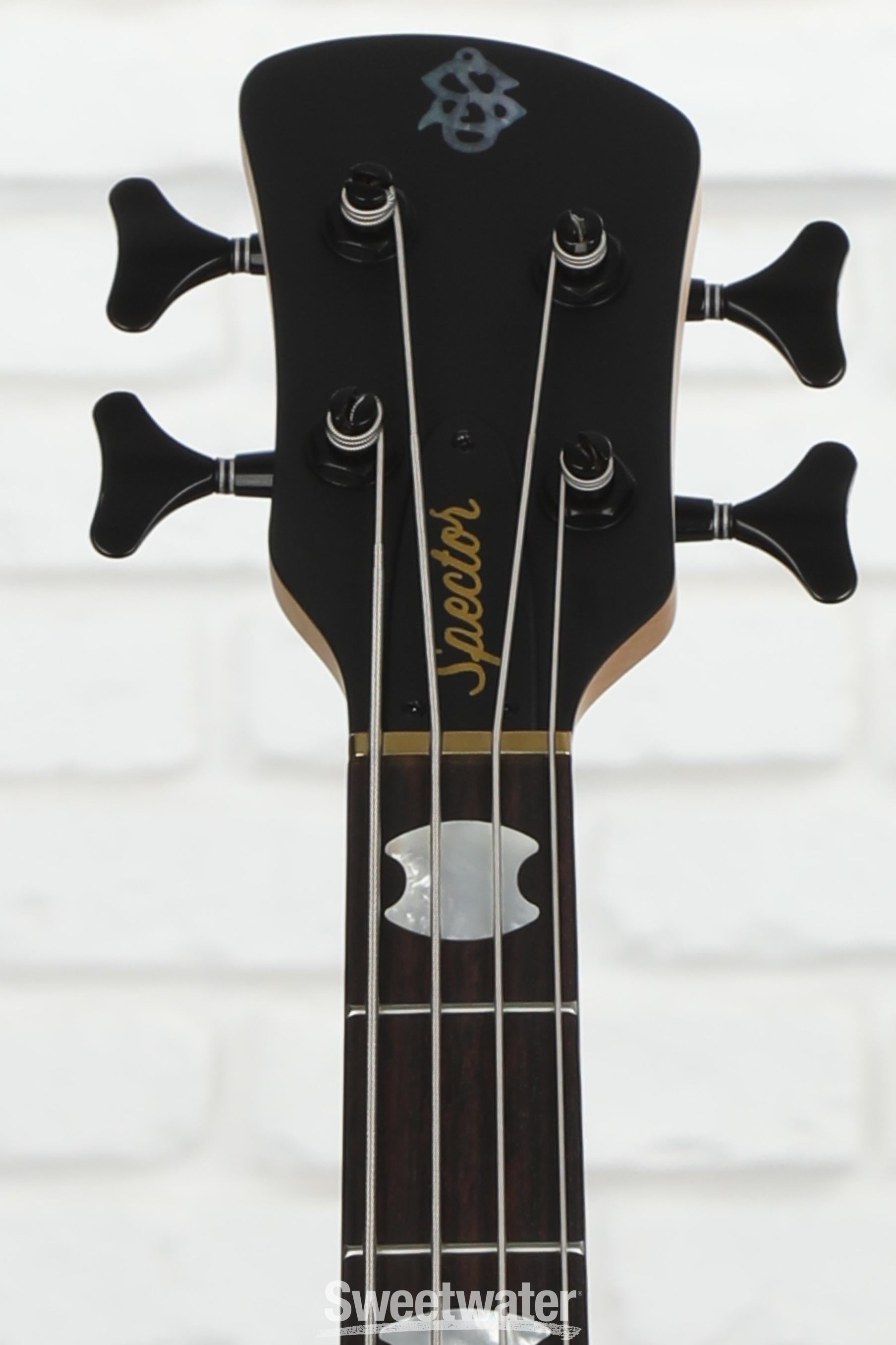 Spector Euro 4 LX Bolt-On Electric Bass Guitar - Natural Sunburst